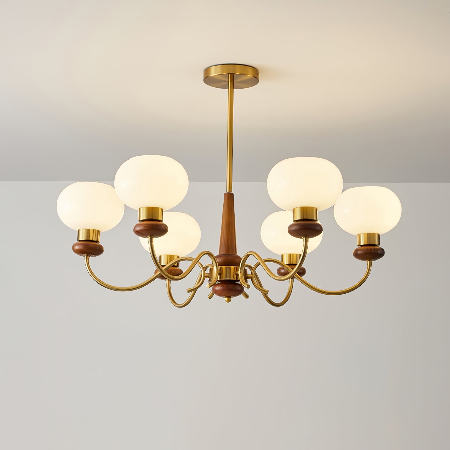Regency Globe Chandelier - Blowlighting