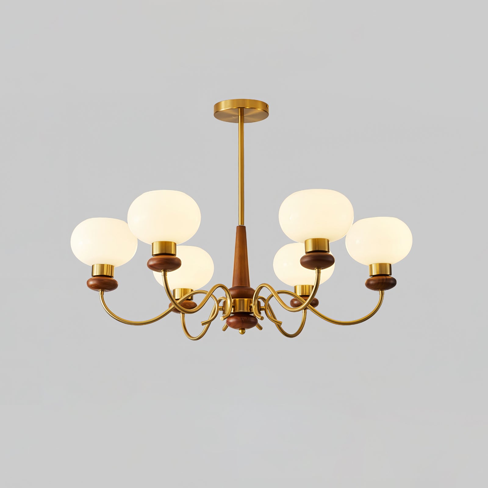 Regency Globe Chandelier - Blowlighting