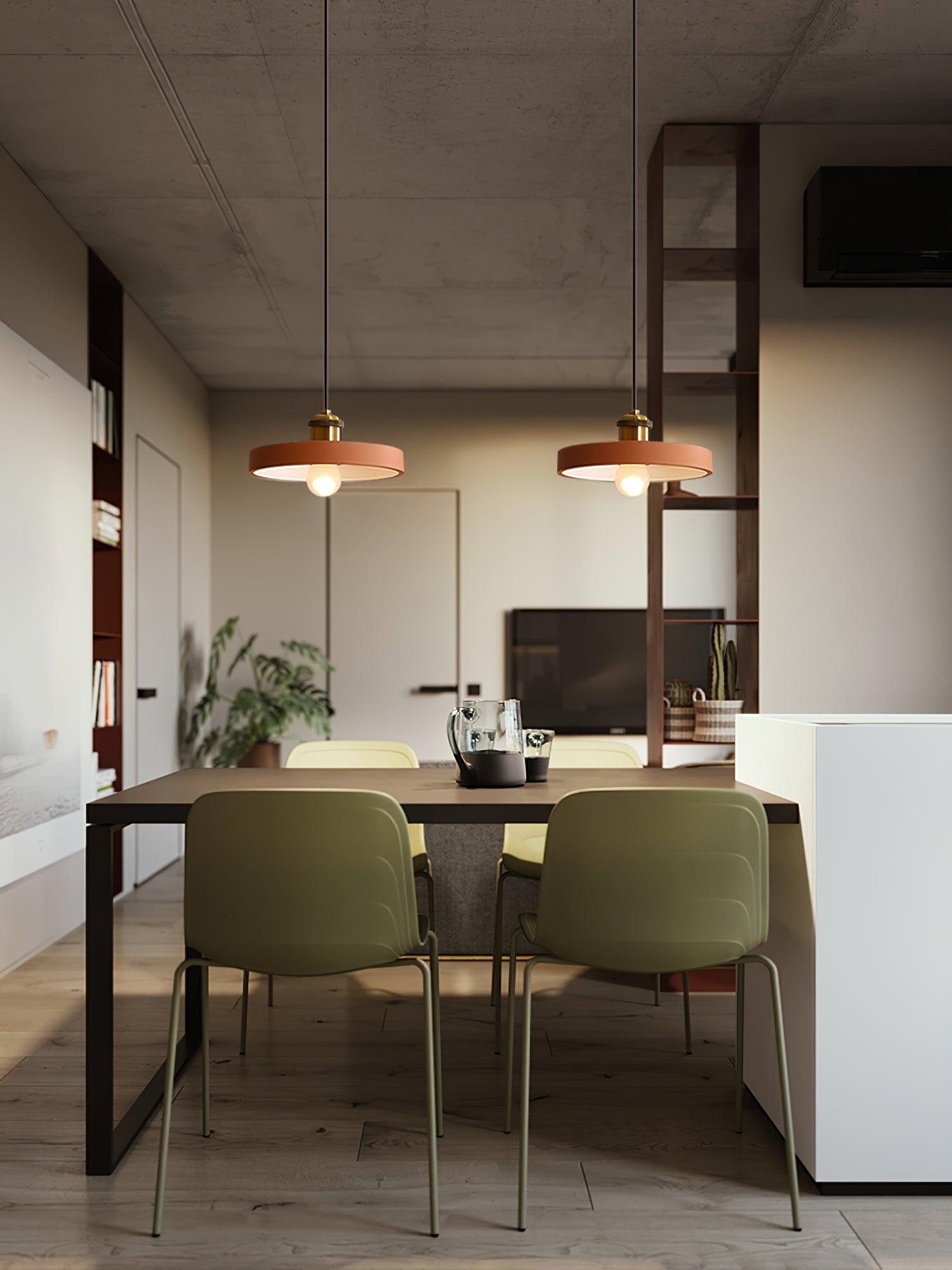 Resin Geometric Pendant Lamp - Blowlighting