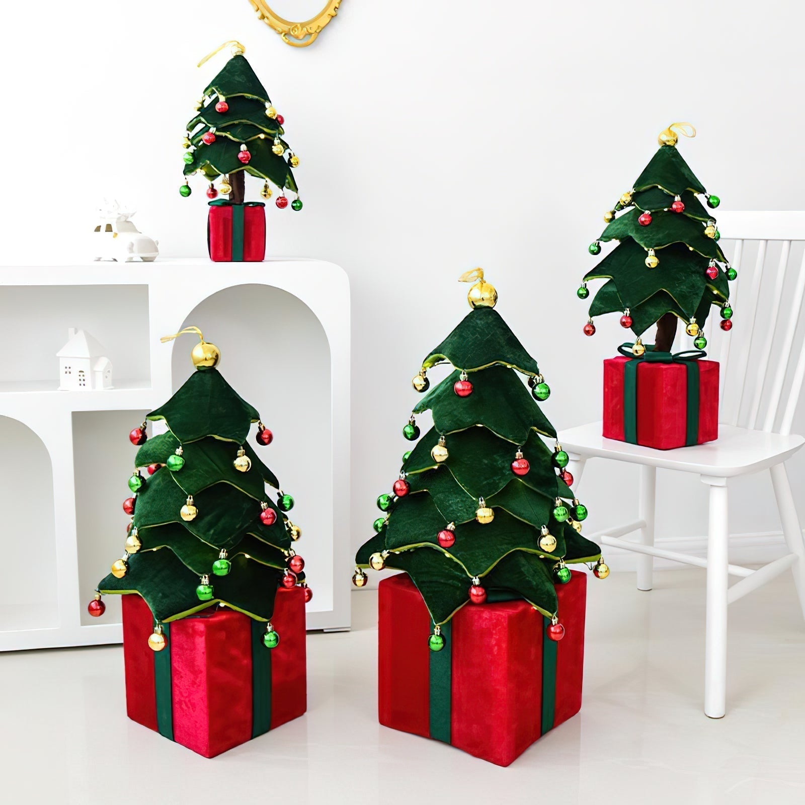 Retractable Xmas Tree Gift Lamp - Lamp Copper
