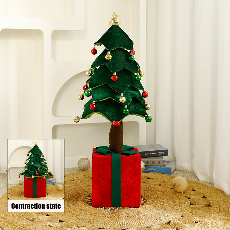 Retractable Xmas Tree Gift Lamp - Lamp Copper