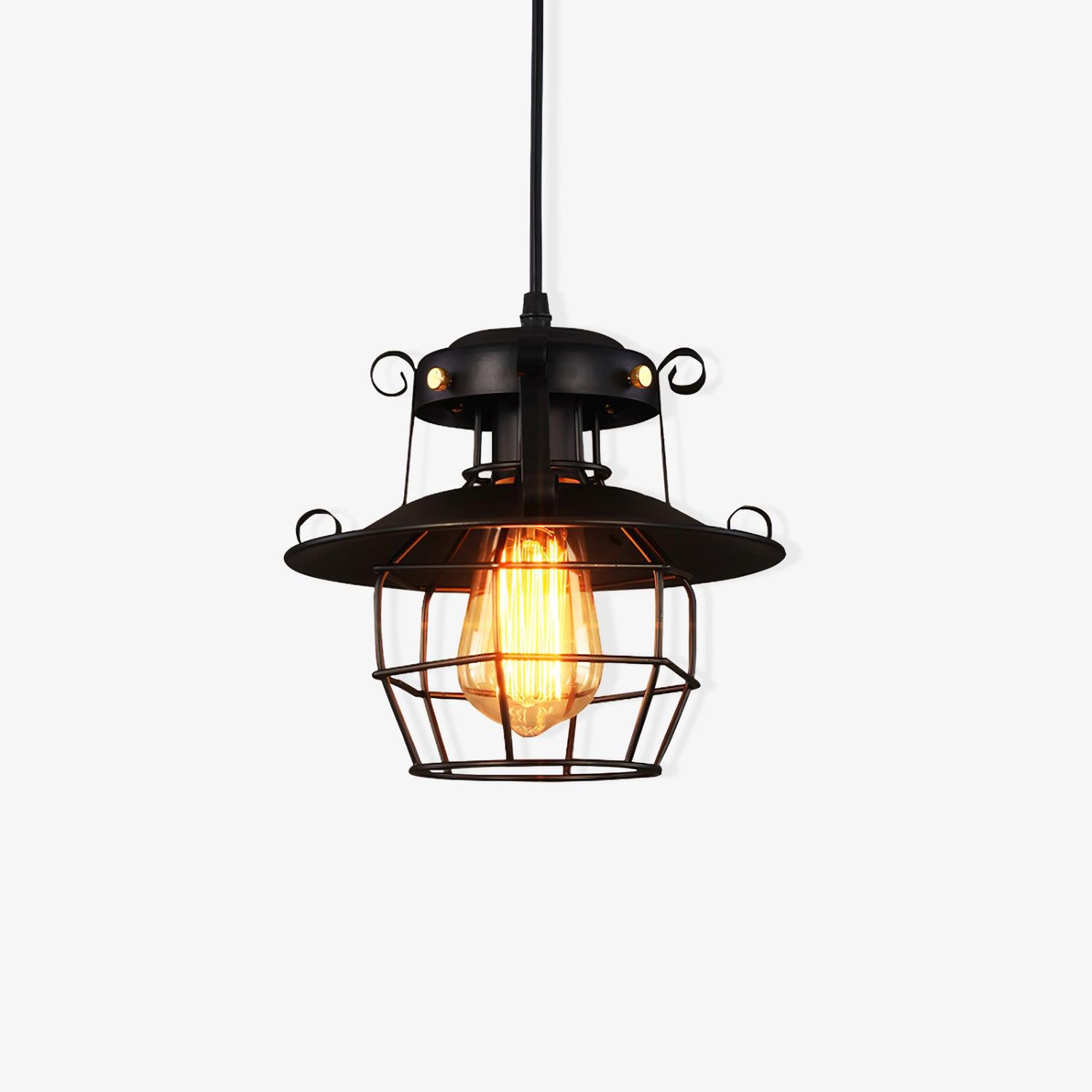 Retro Birdcage Pendant Light - Blowlighting