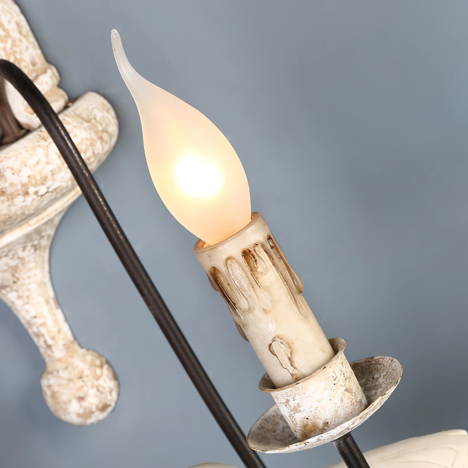 Syraean Vintage Retro Bird Metal Wooden Wall Lamp - Lamp Copper