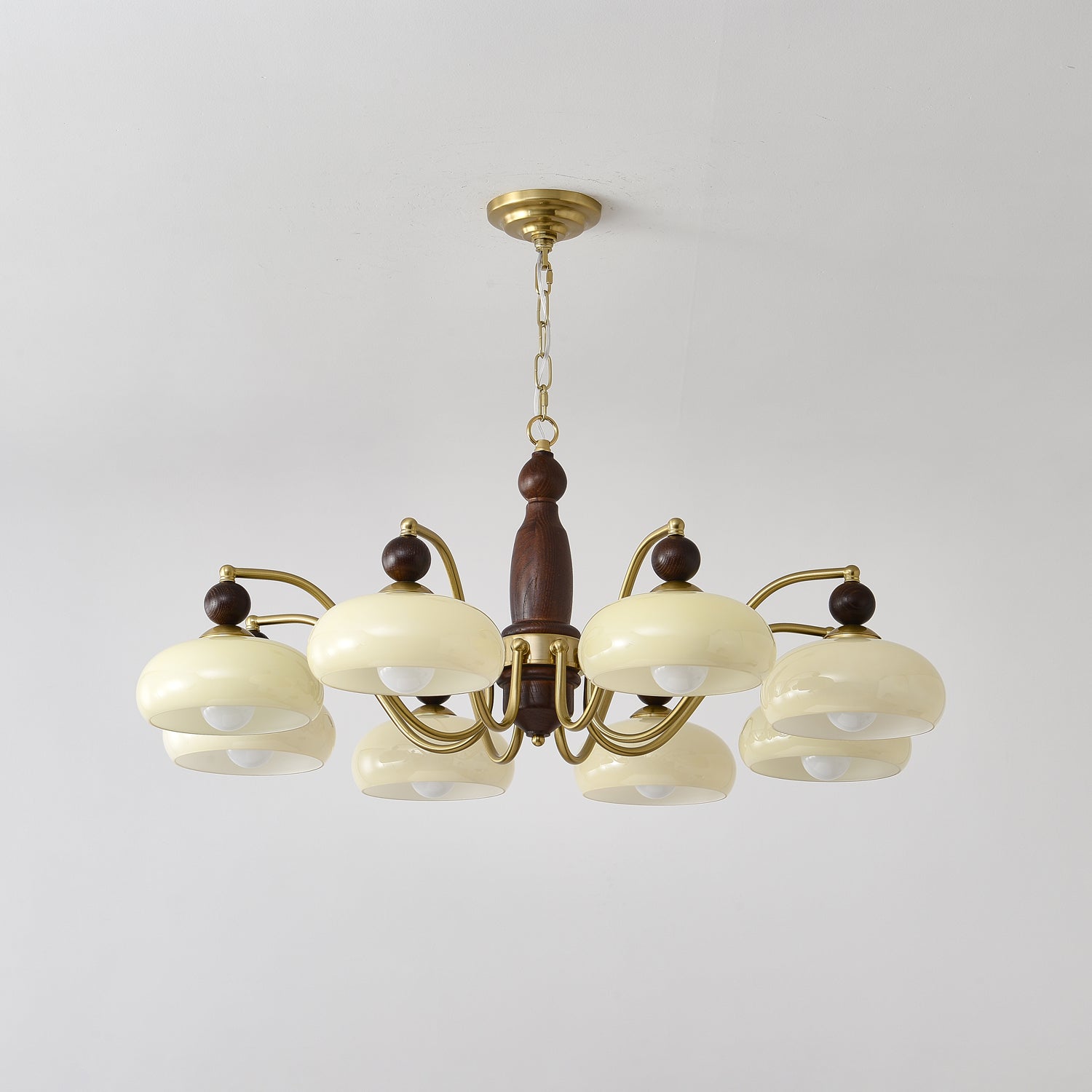 Aurora Chandelier Revival Crown Rustic - Blowlighting