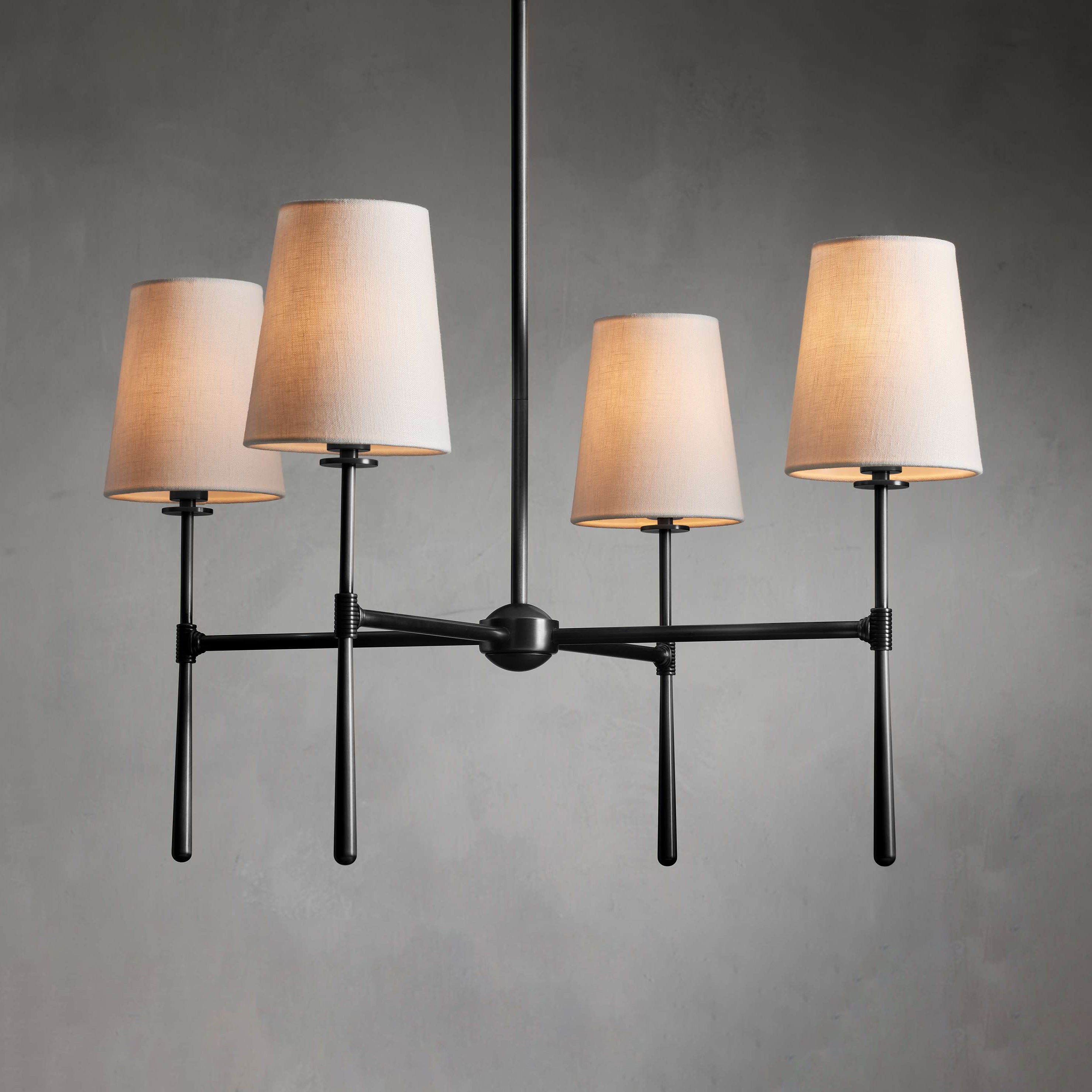 Silva Lampadario a 4/6 Luci Stile Metà Secolo