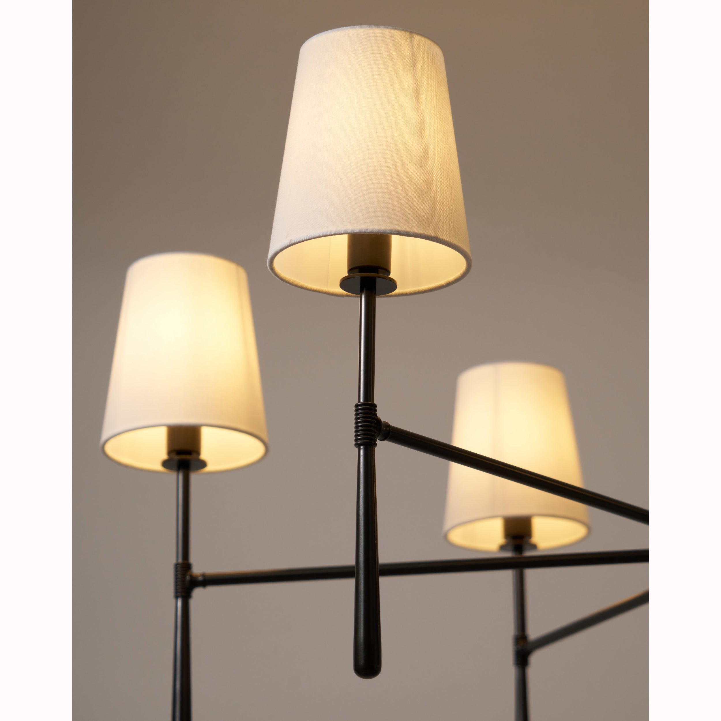 Silva Lampadario a 4/6 Luci Stile Metà Secolo