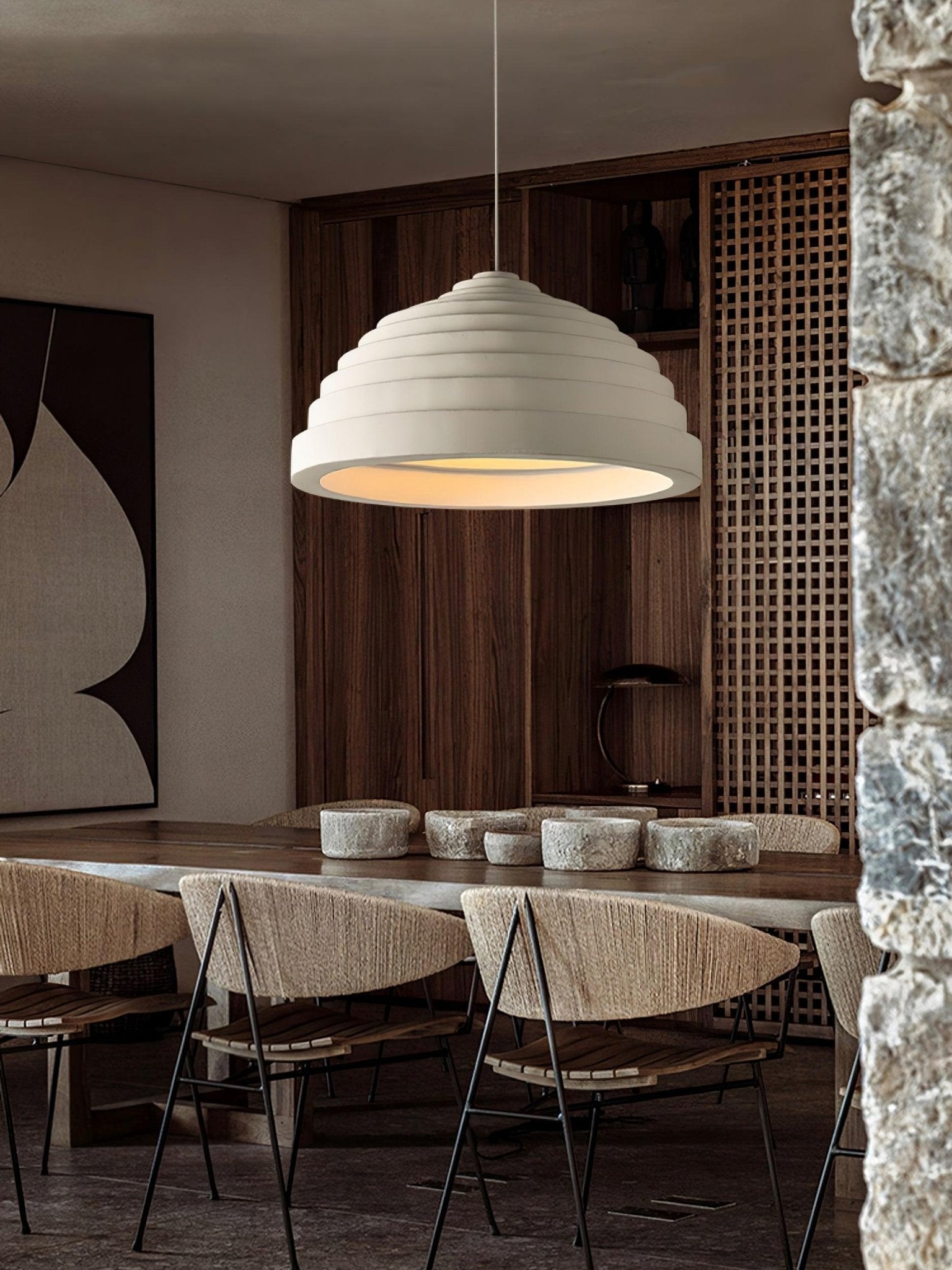 Rice Field Acoustic Pendant Lamp - Blowlighting