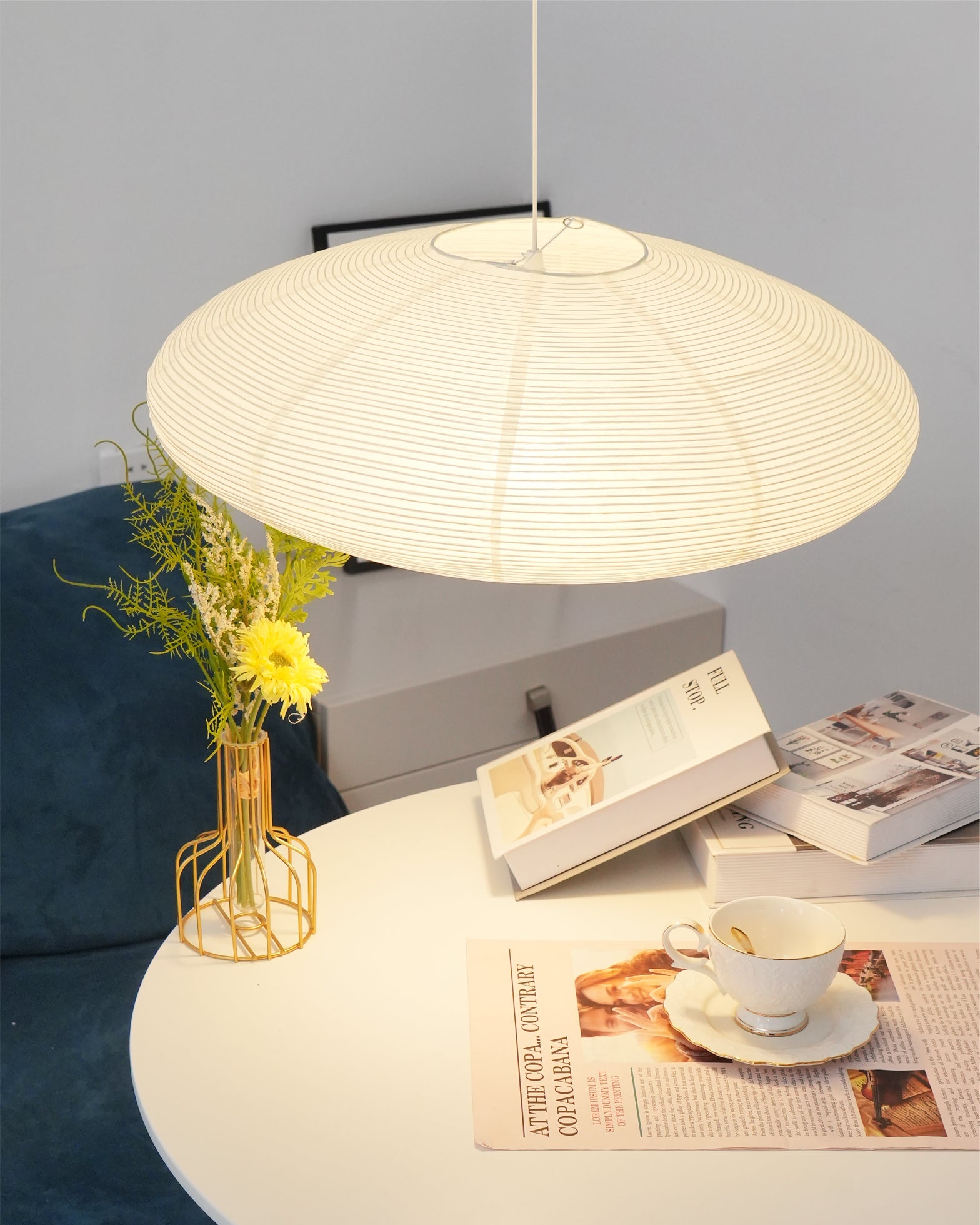 Washi Paper 15A Pendant Light - Blowlighting