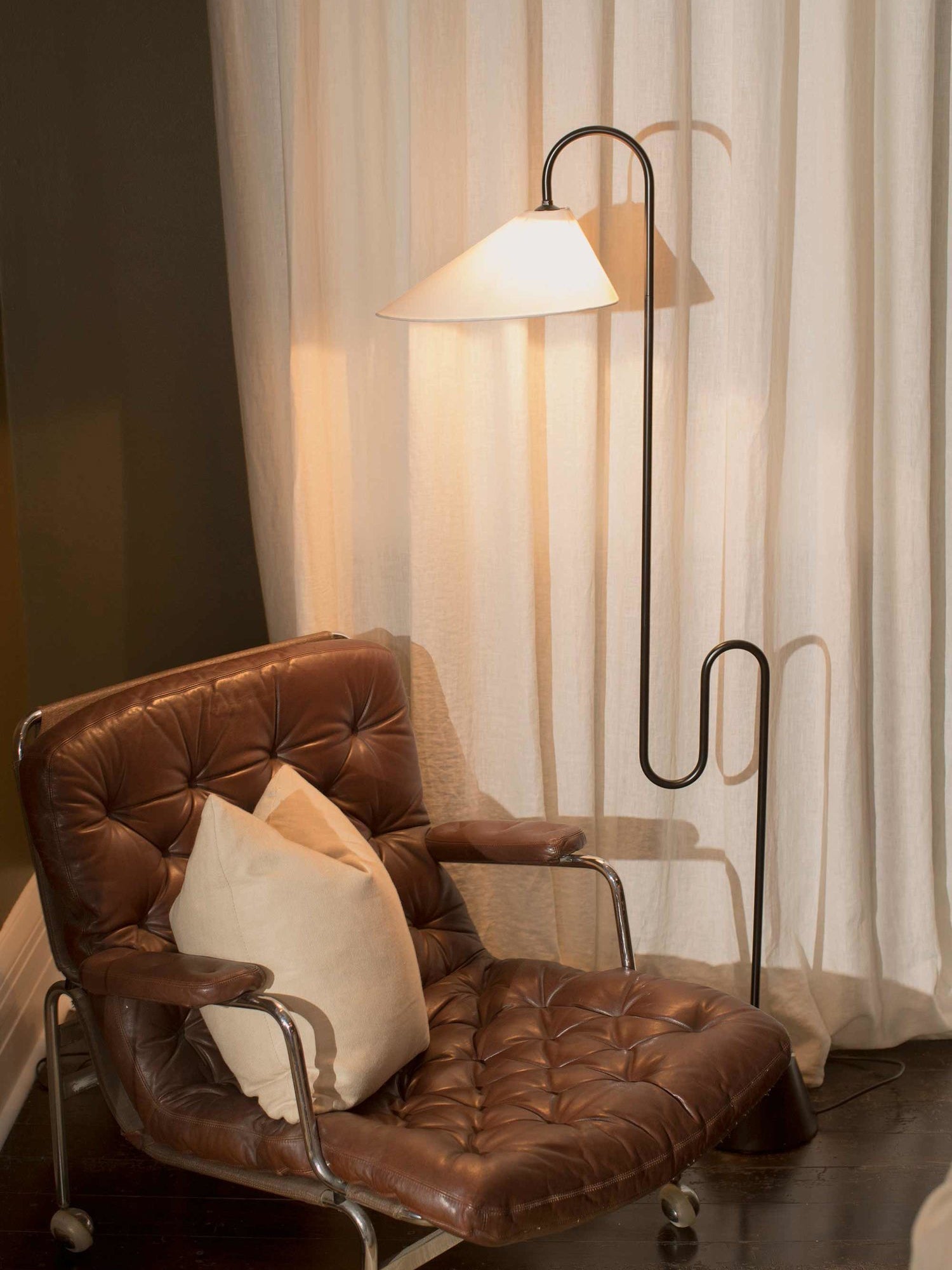 Roattino Floor Lamp - Lamp Copper