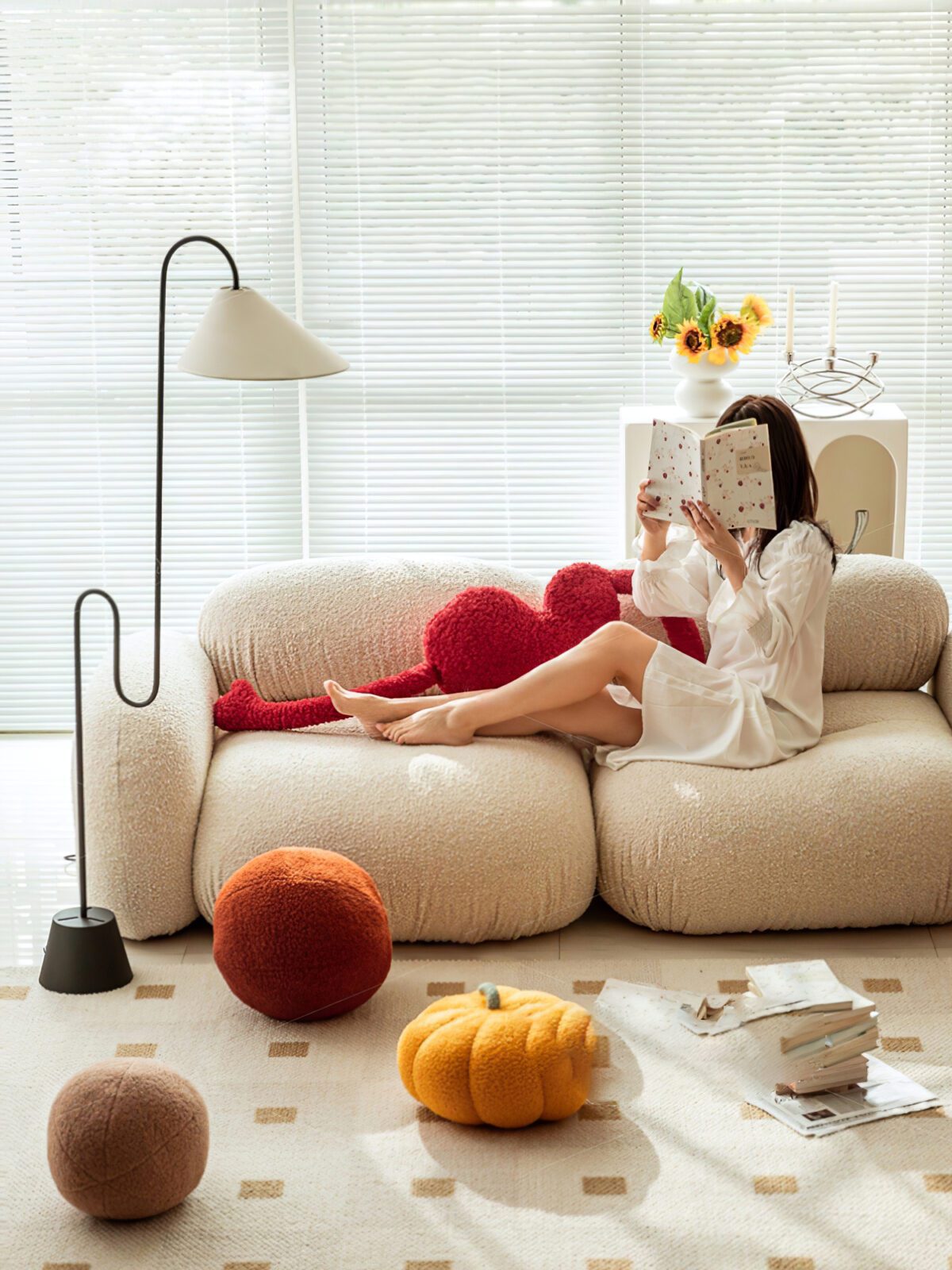 Roattino Floor Lamp - Lamp Copper