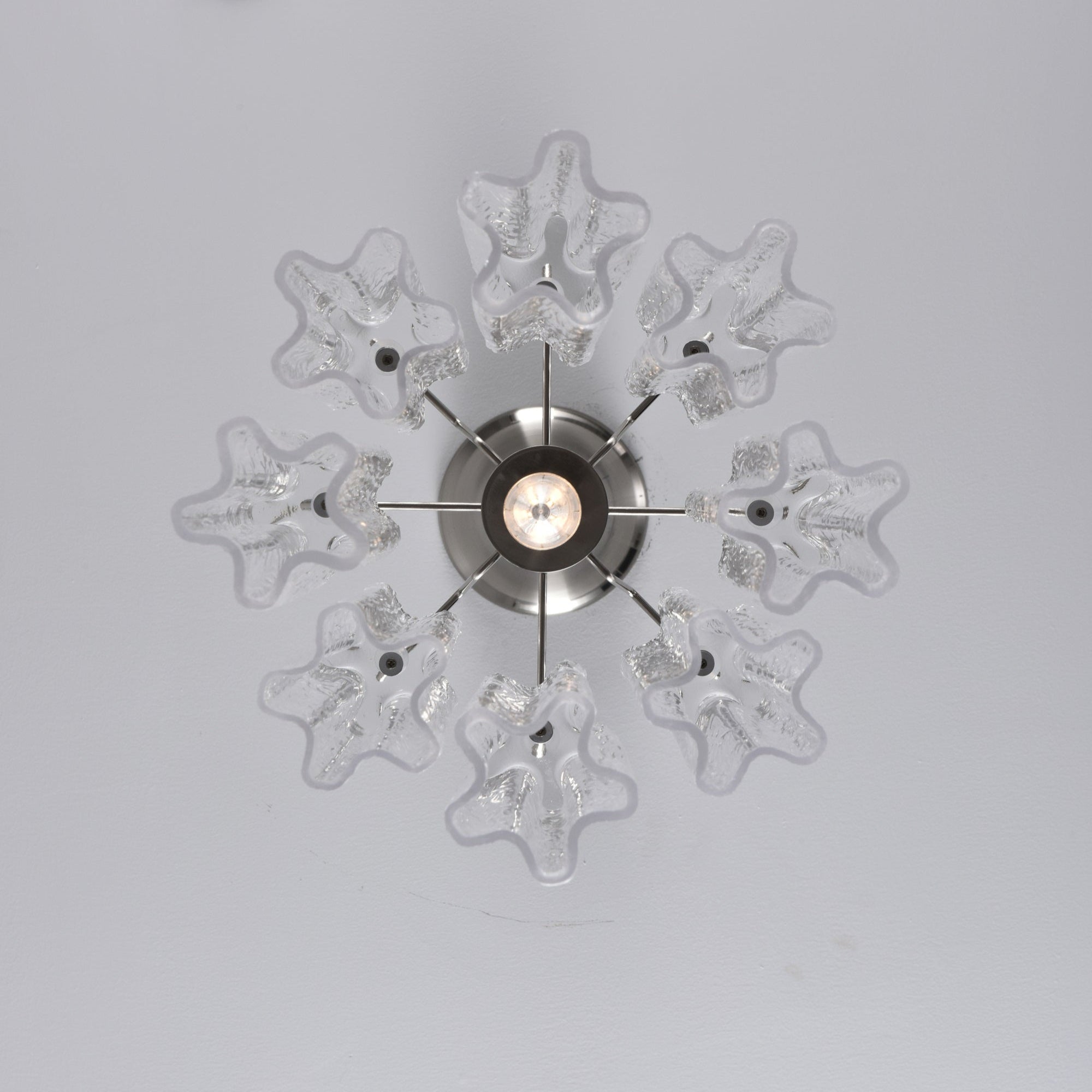 Aurora Chandelier Pink Gradient Murano Glass - Neutralighting