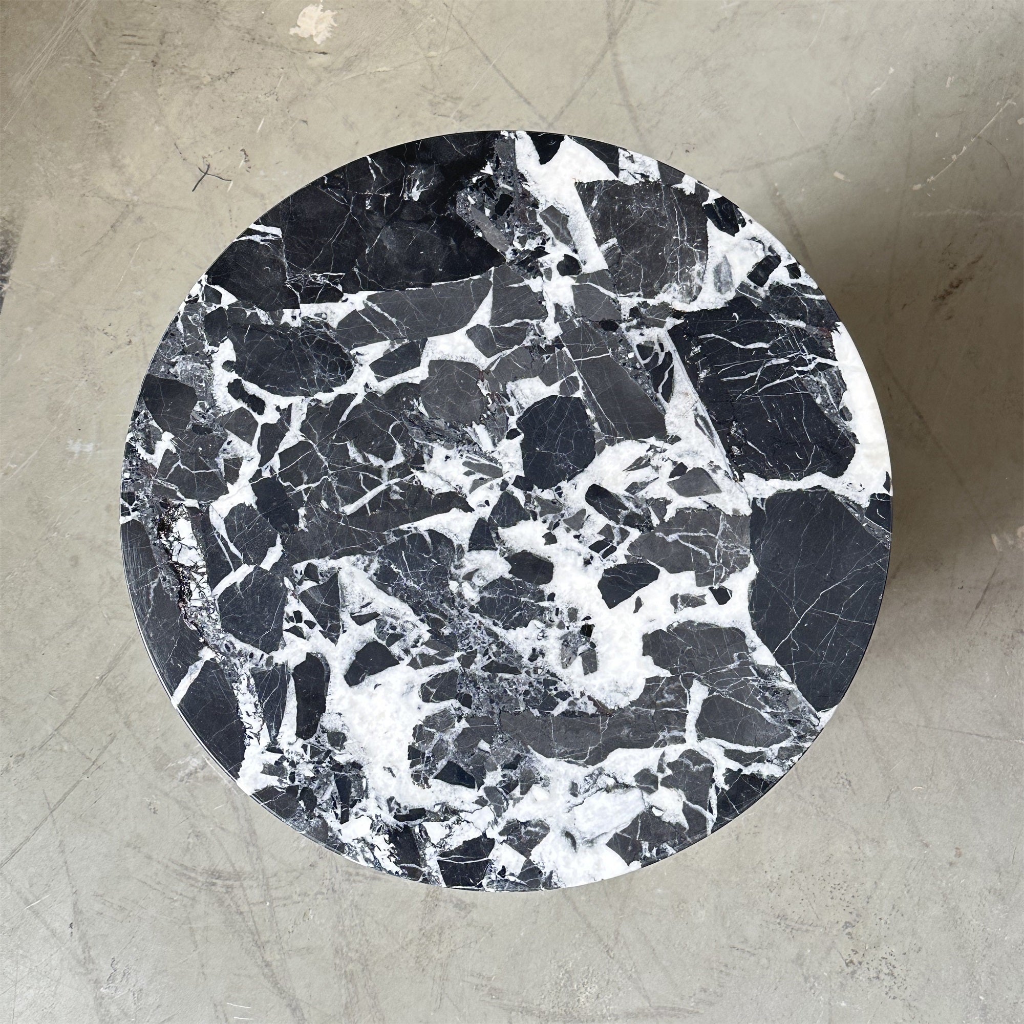 Acariel Modern Minimalist Marble Side Table Accessories - Lamp Copper