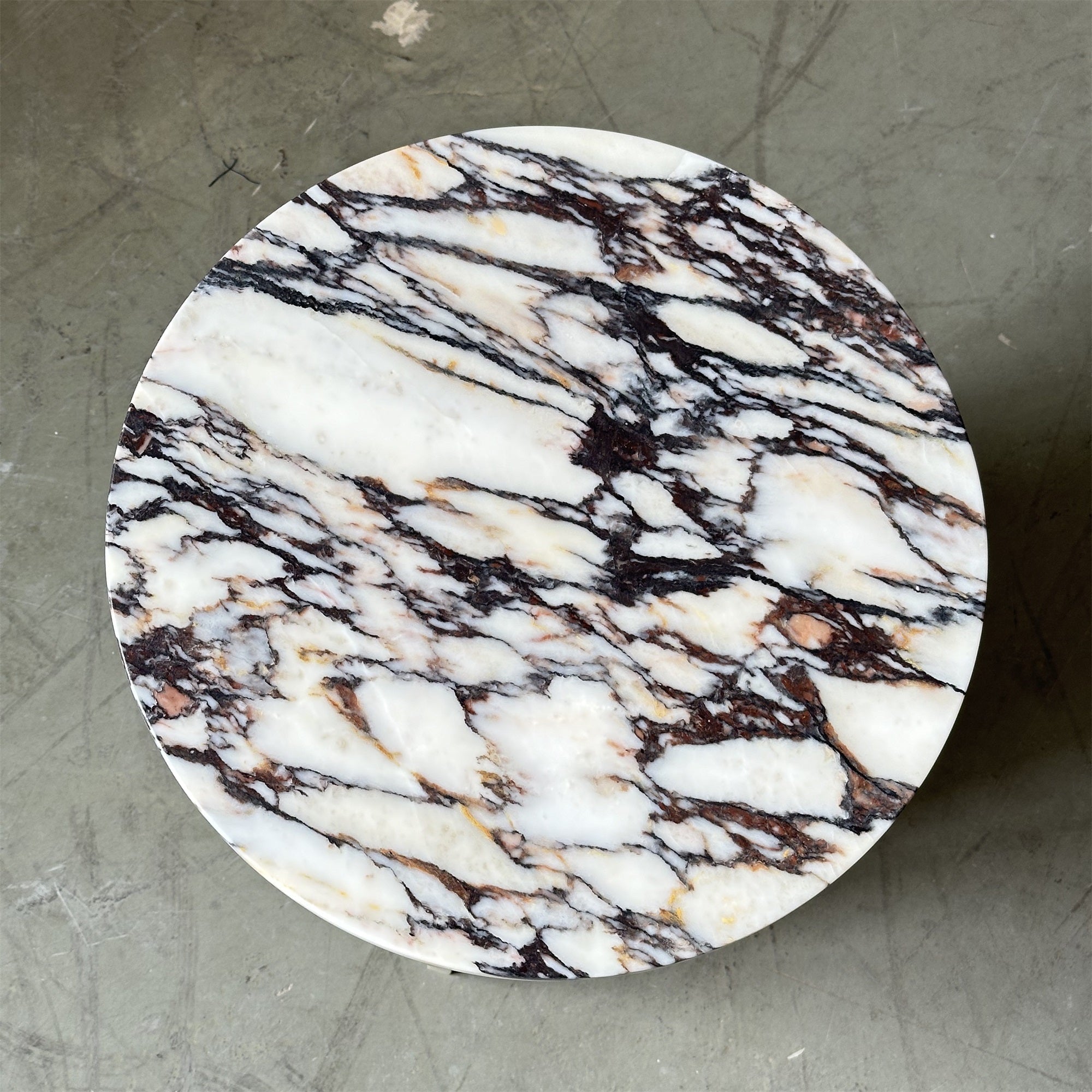 Acariel Modern Minimalist Marble Side Table Accessories - Lamp Copper