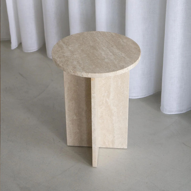 Acariel Modern Minimalist Marble Side Table Accessories - Lamp Copper