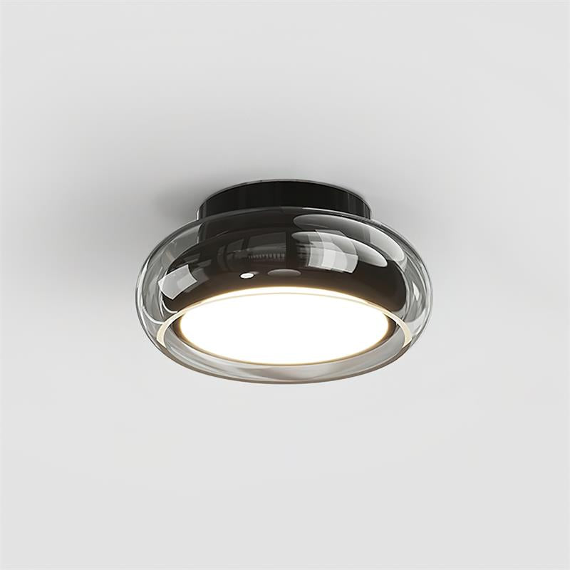 Valentina Lampada da Soffitto Flush Mount in Vetro Stile Retrò