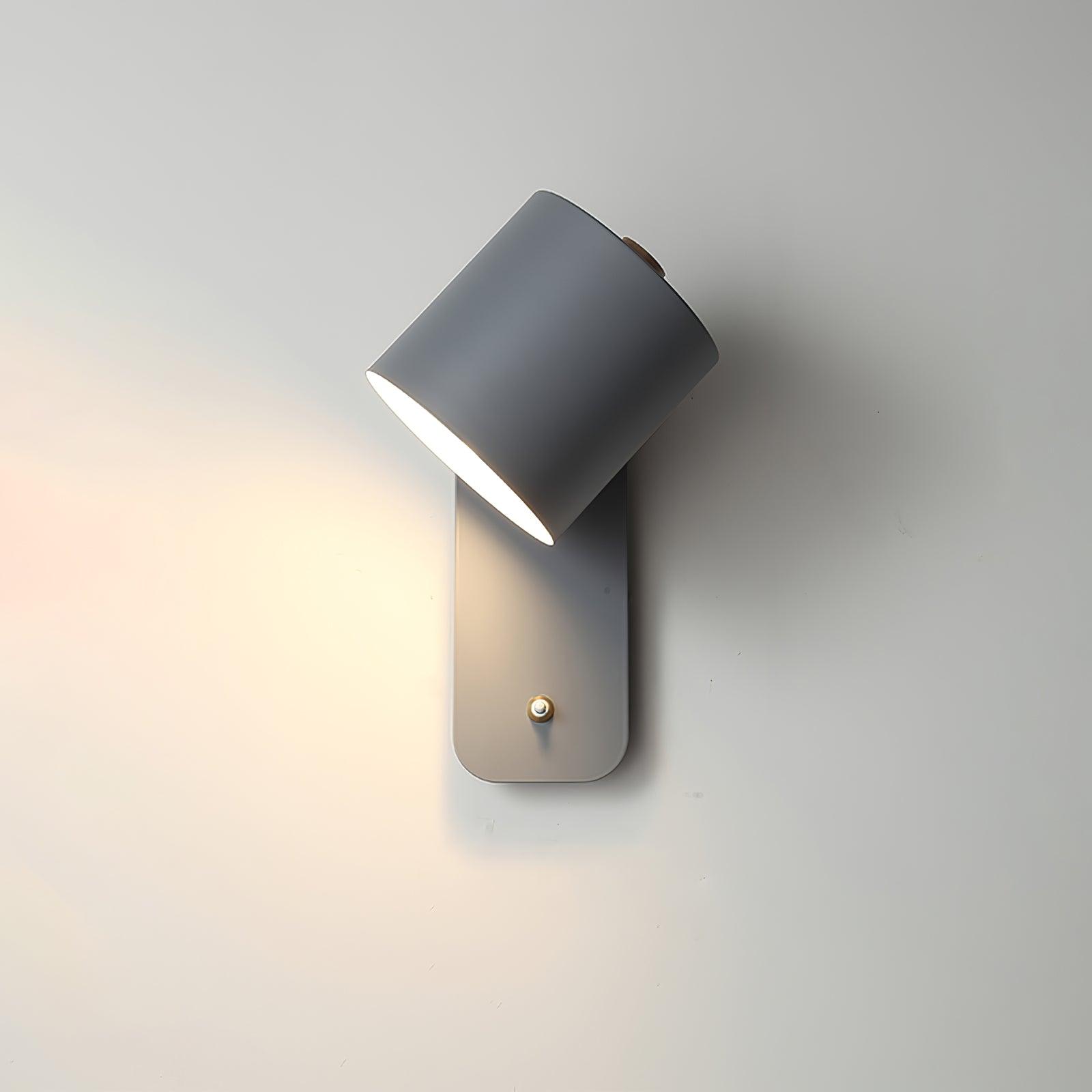Aria Lampada da Parete Cilindrica Girevole