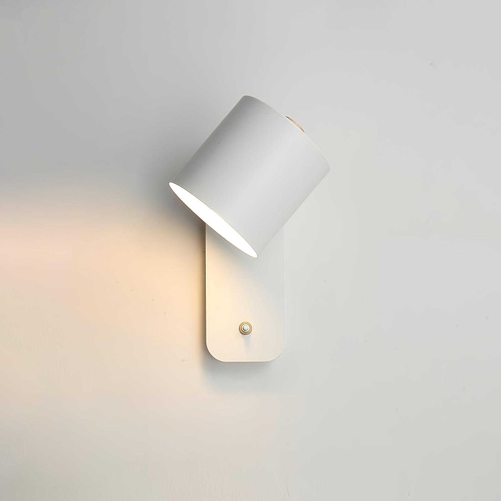 Aria Lampada da Parete Cilindrica Girevole