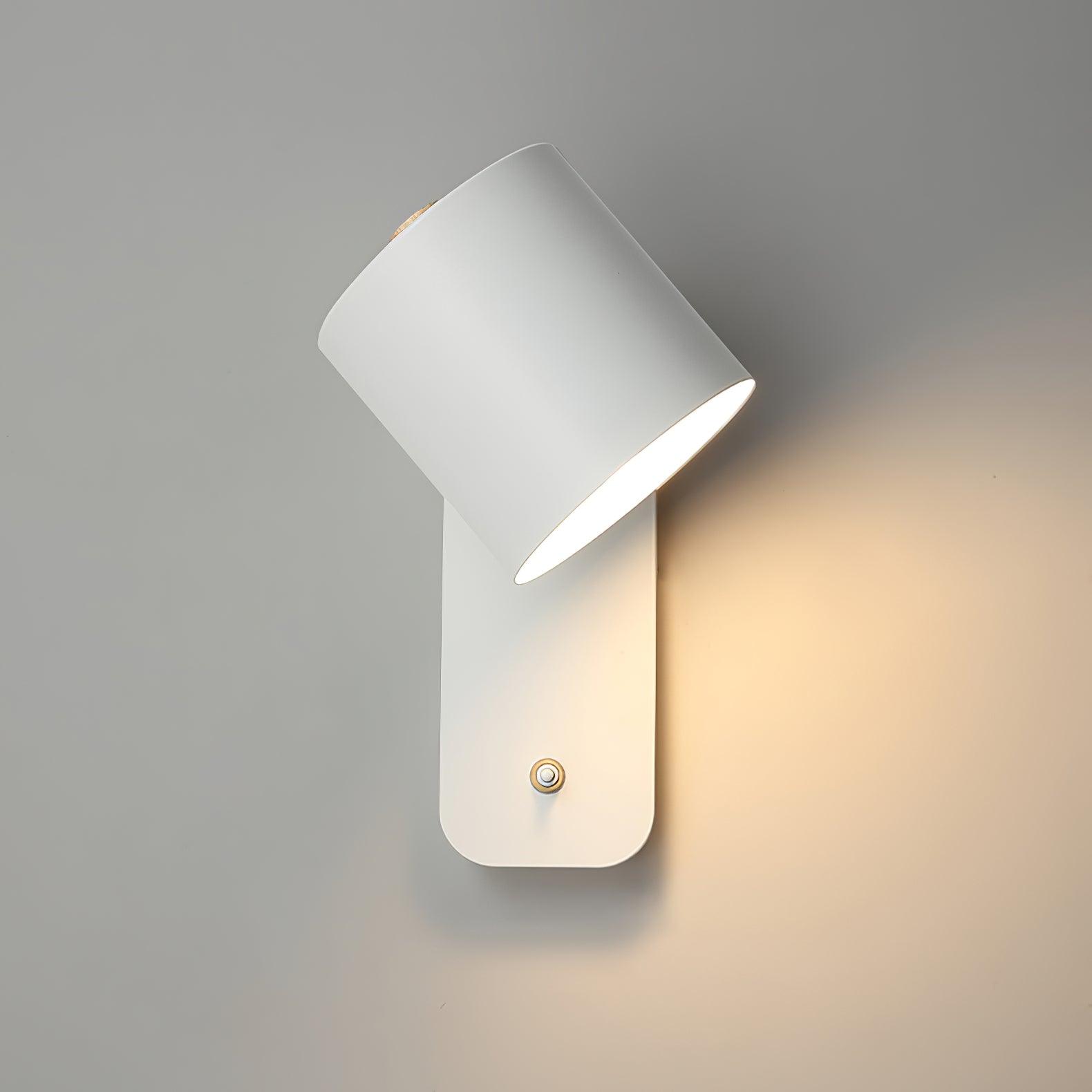 Aria Lampada da Parete Cilindrica Girevole