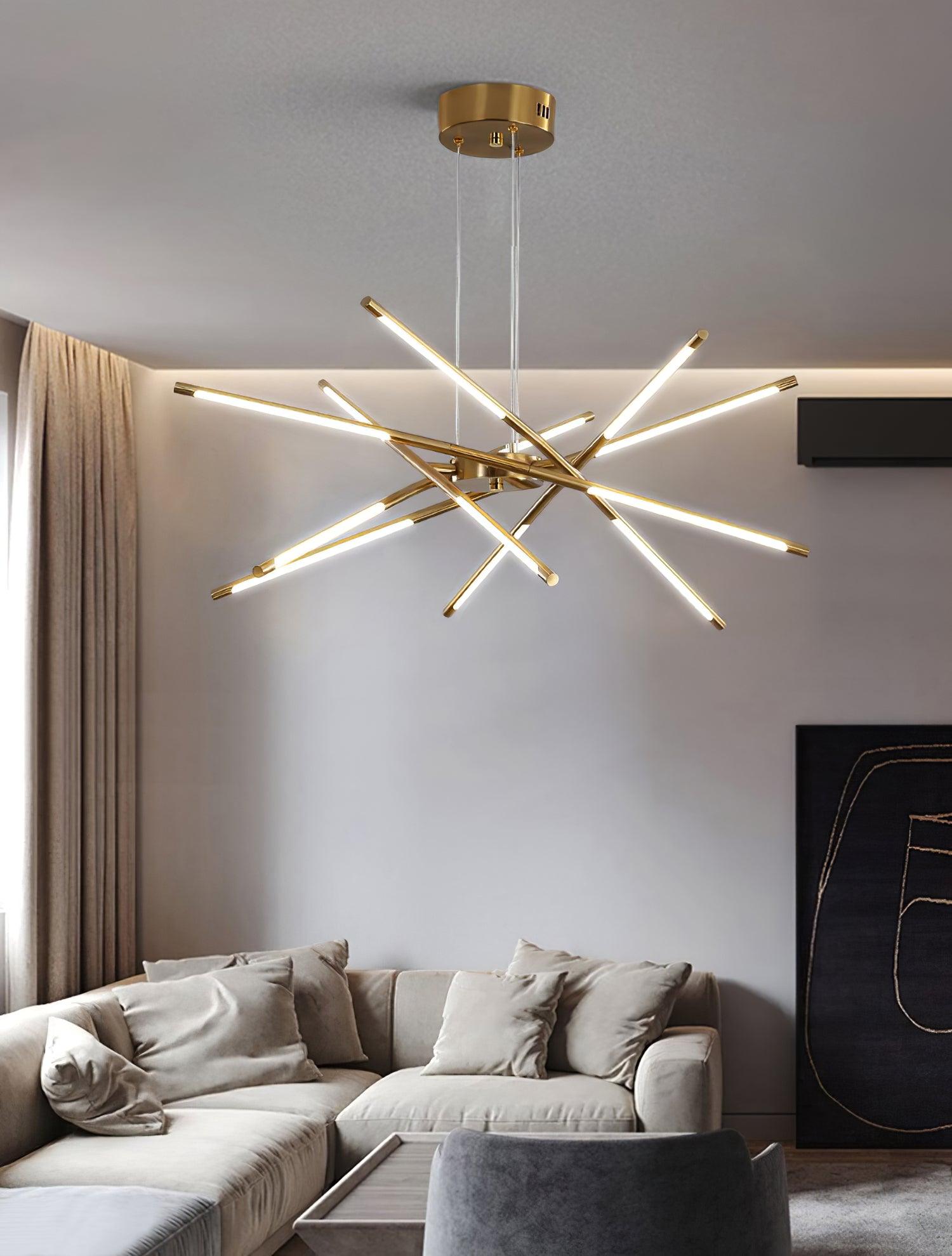 Rotatable LED Chandelier - Blowlighting