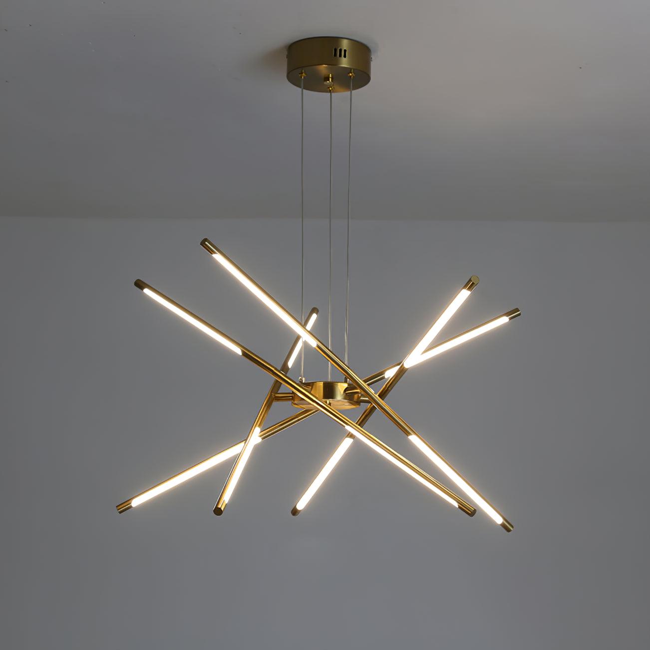 Rotatable LED Chandelier - Blowlighting