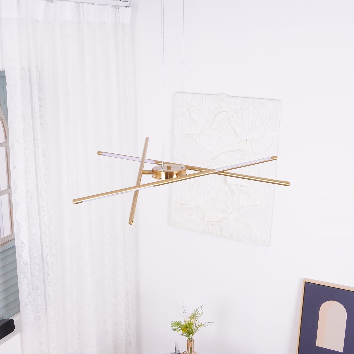 Rotatable LED Chandelier - Blowlighting