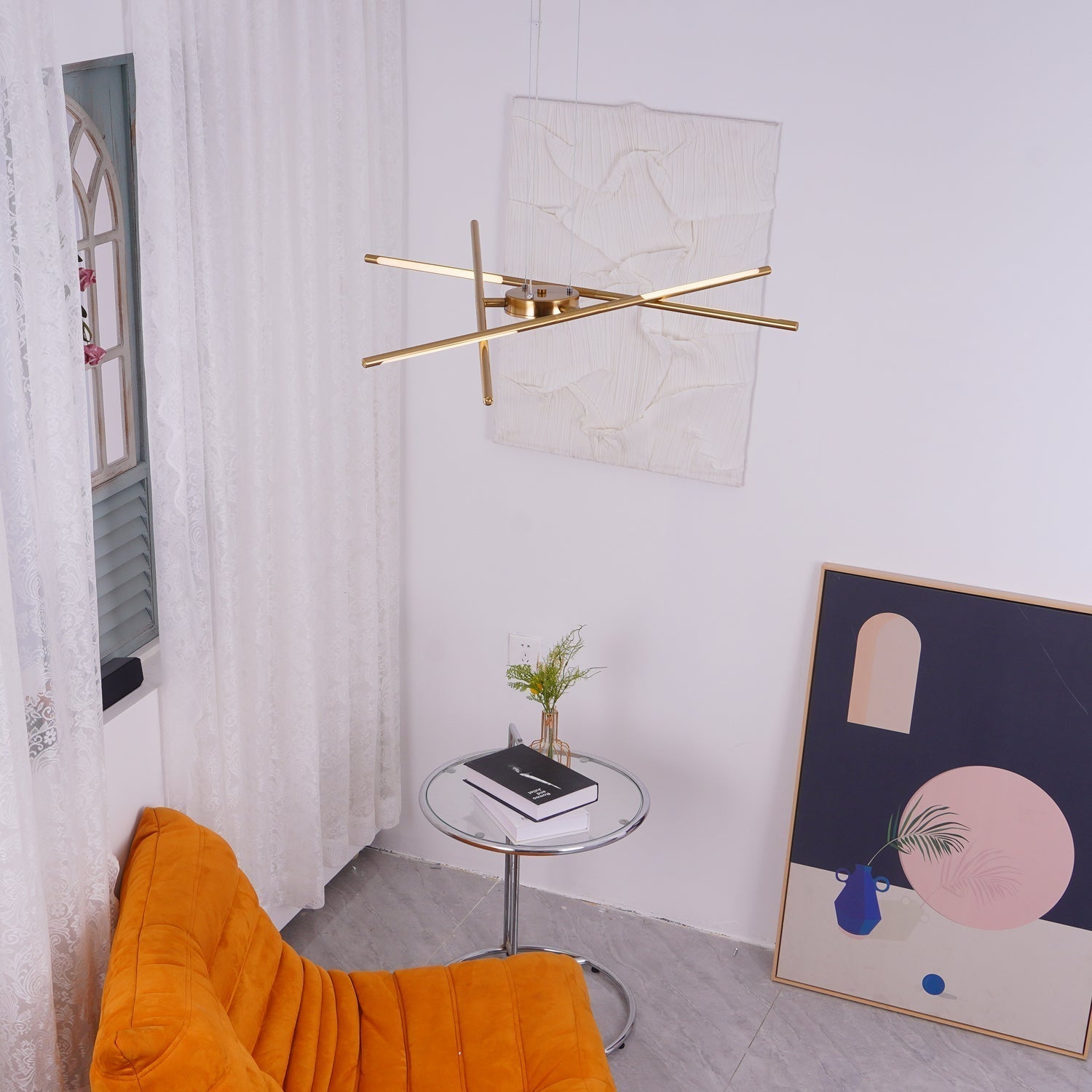 Rotatable LED Chandelier - Blowlighting