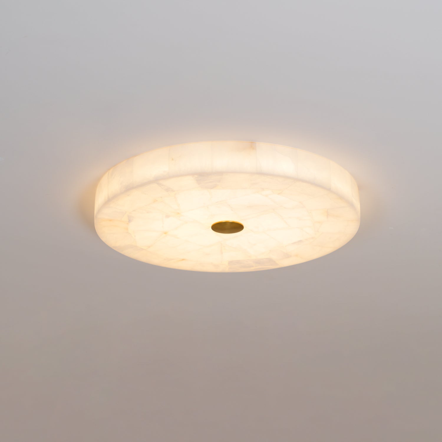 Kristy Lampada da Soffitto Rotonda in Alabastro
