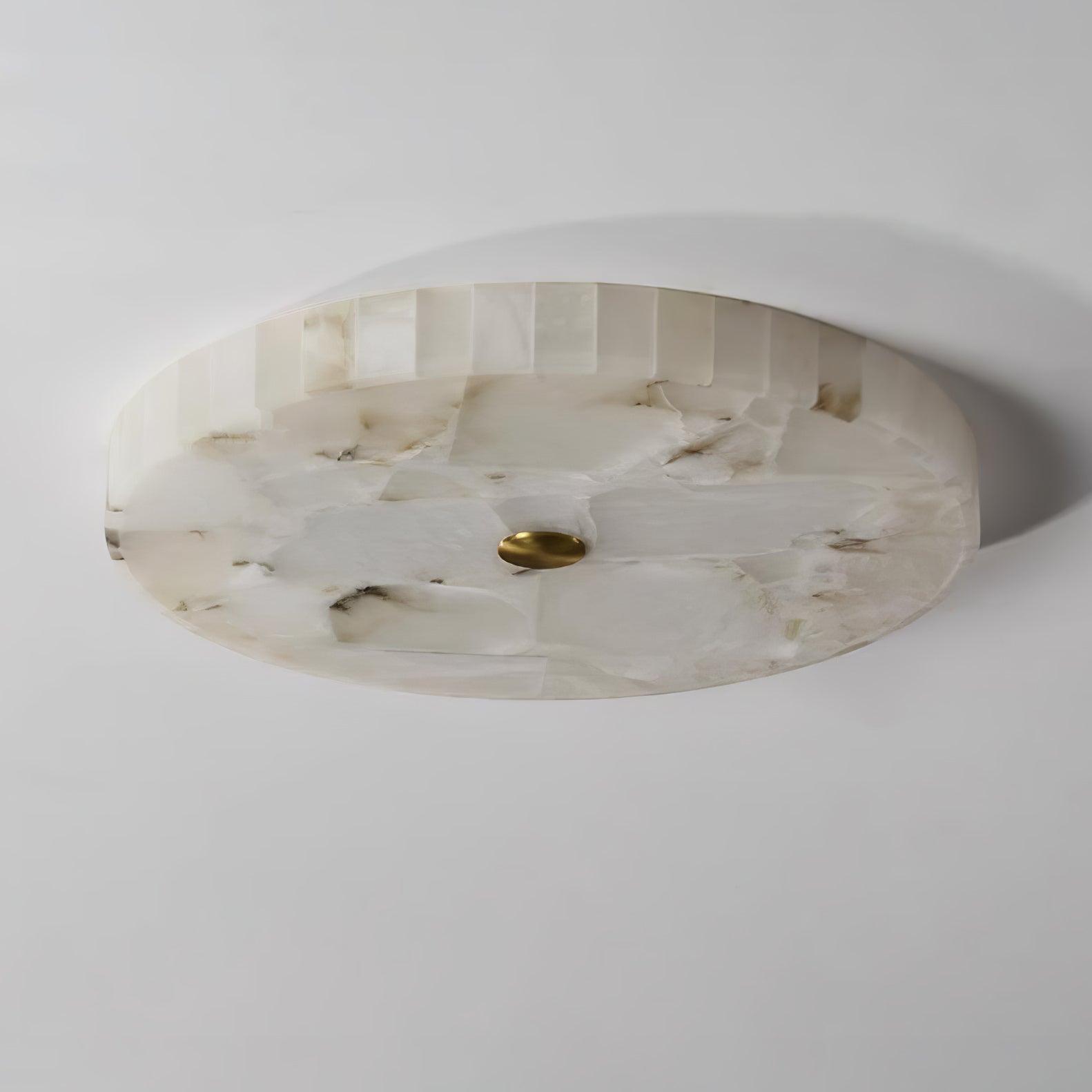 Kristy Lampada da Soffitto Rotonda in Alabastro