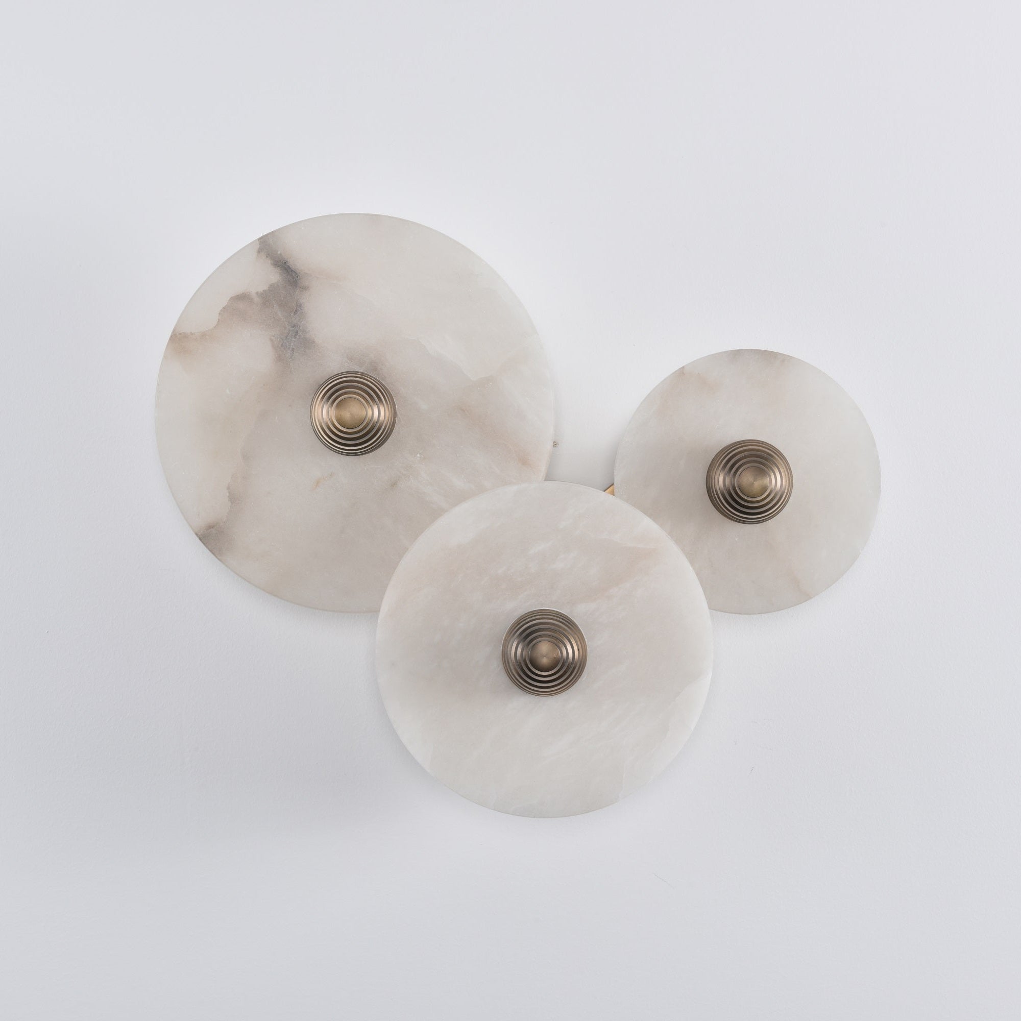 Selene Minimalist Alabaster Ceiling Light - Blowlighting
