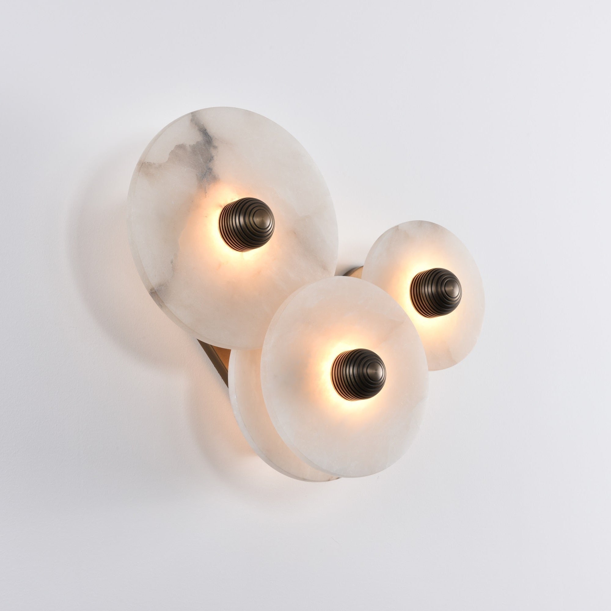 Selene Minimalist Alabaster Ceiling Light - Blowlighting