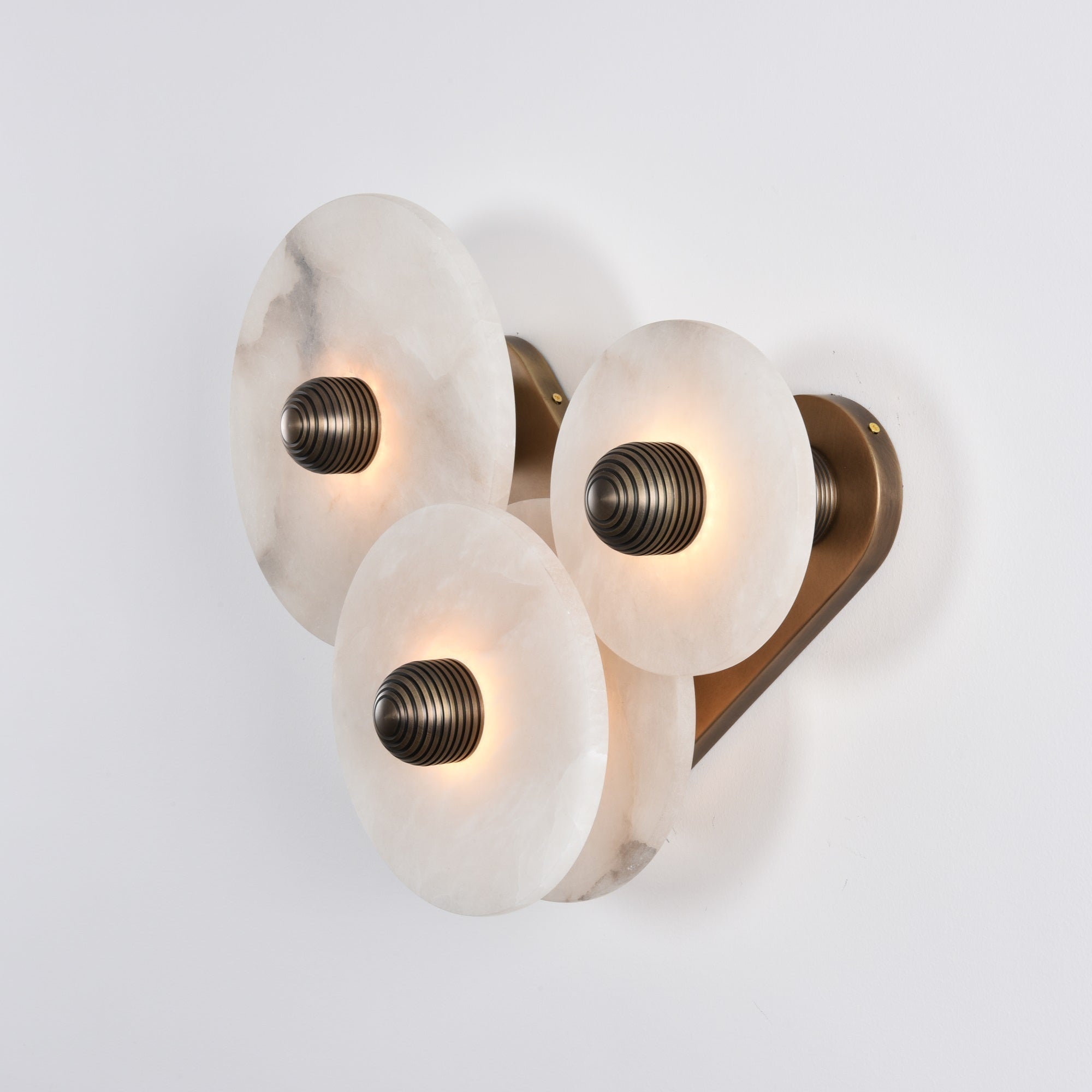 Selene Minimalist Alabaster Ceiling Light - Blowlighting