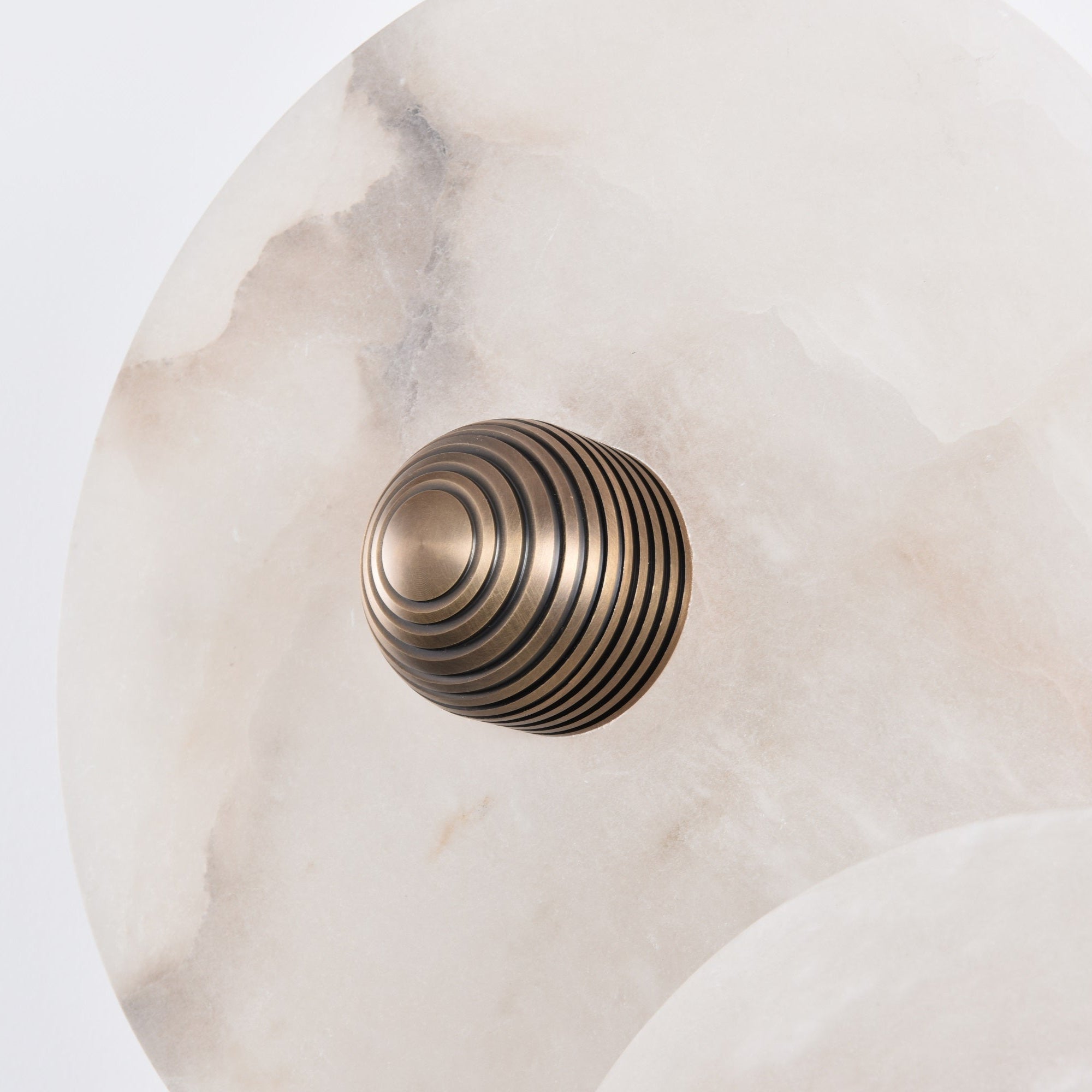 Selene Minimalist Alabaster Ceiling Light - Blowlighting