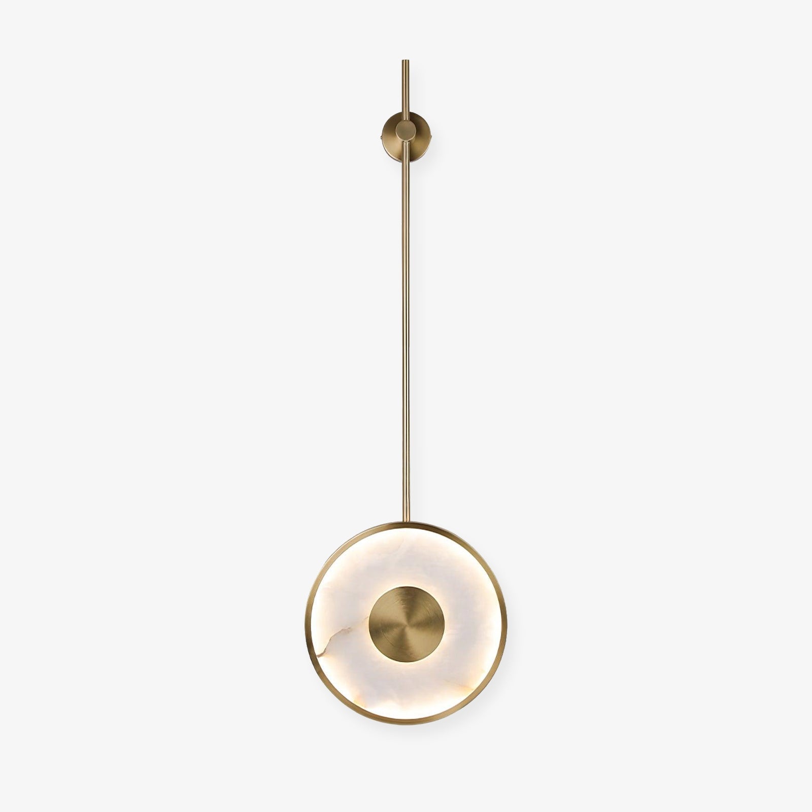 Vevelila Minimalist Alabaster Pendant Light - Neutralighting