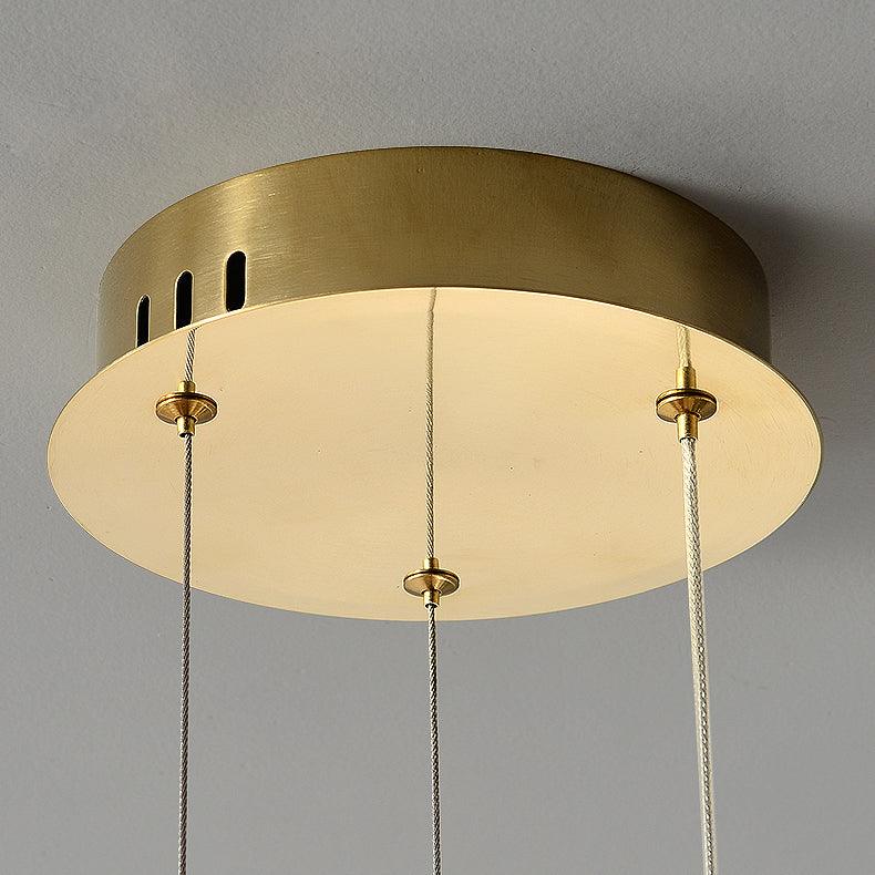 Round Ring Crystal Chandeliers - Blowlighting