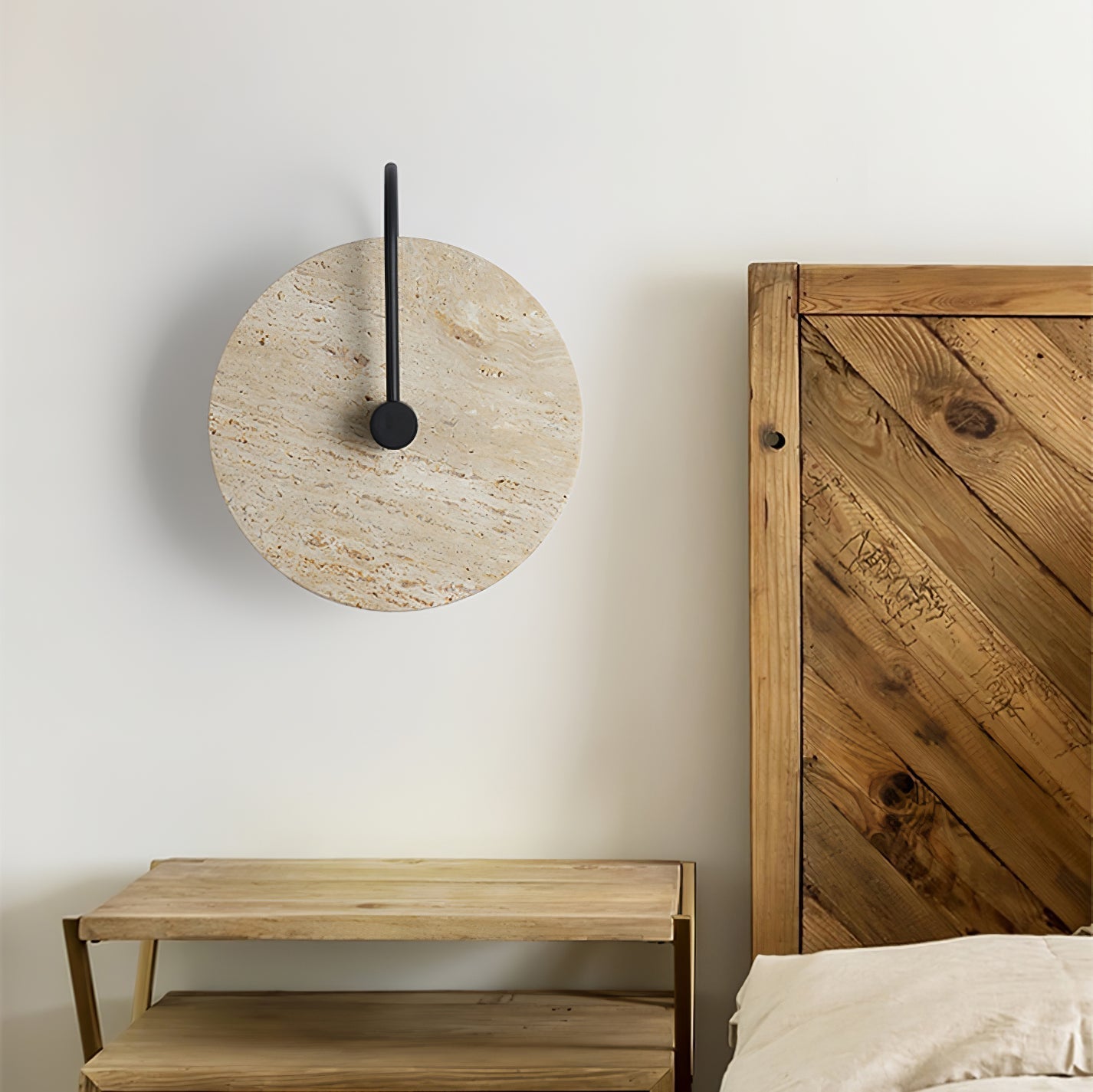 Kara Travertine Wall Light - Neutralighting