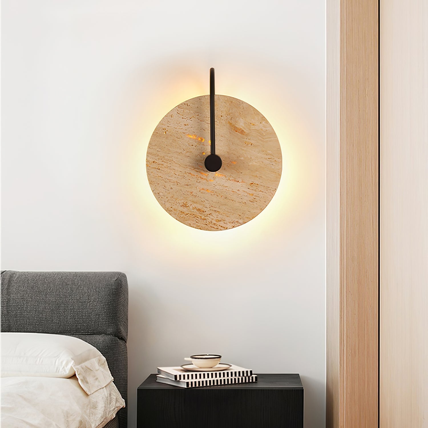 Kara Travertine Wall Light - Neutralighting