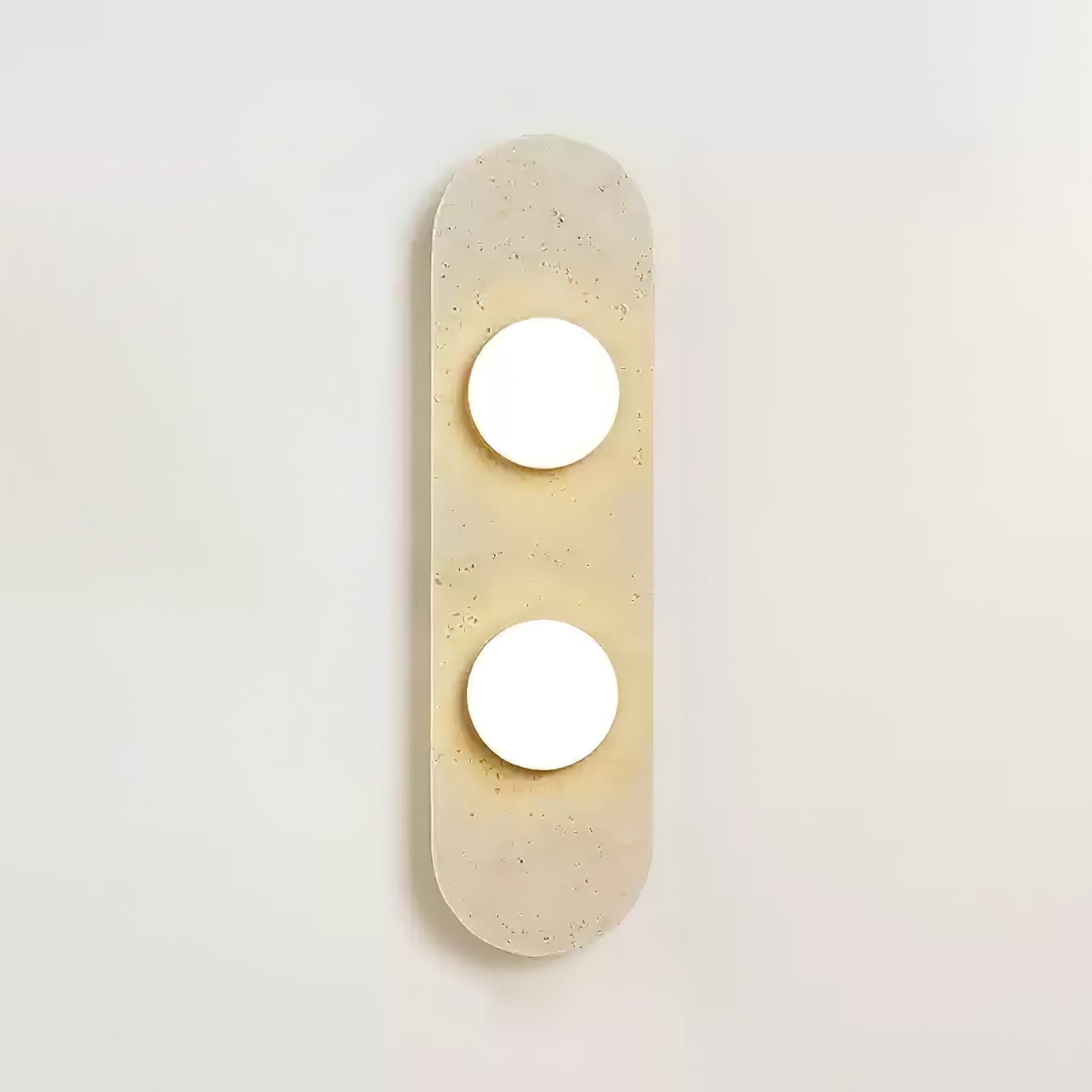 Zasoliel Minimalist Travertine Wall Light - Neutralighting