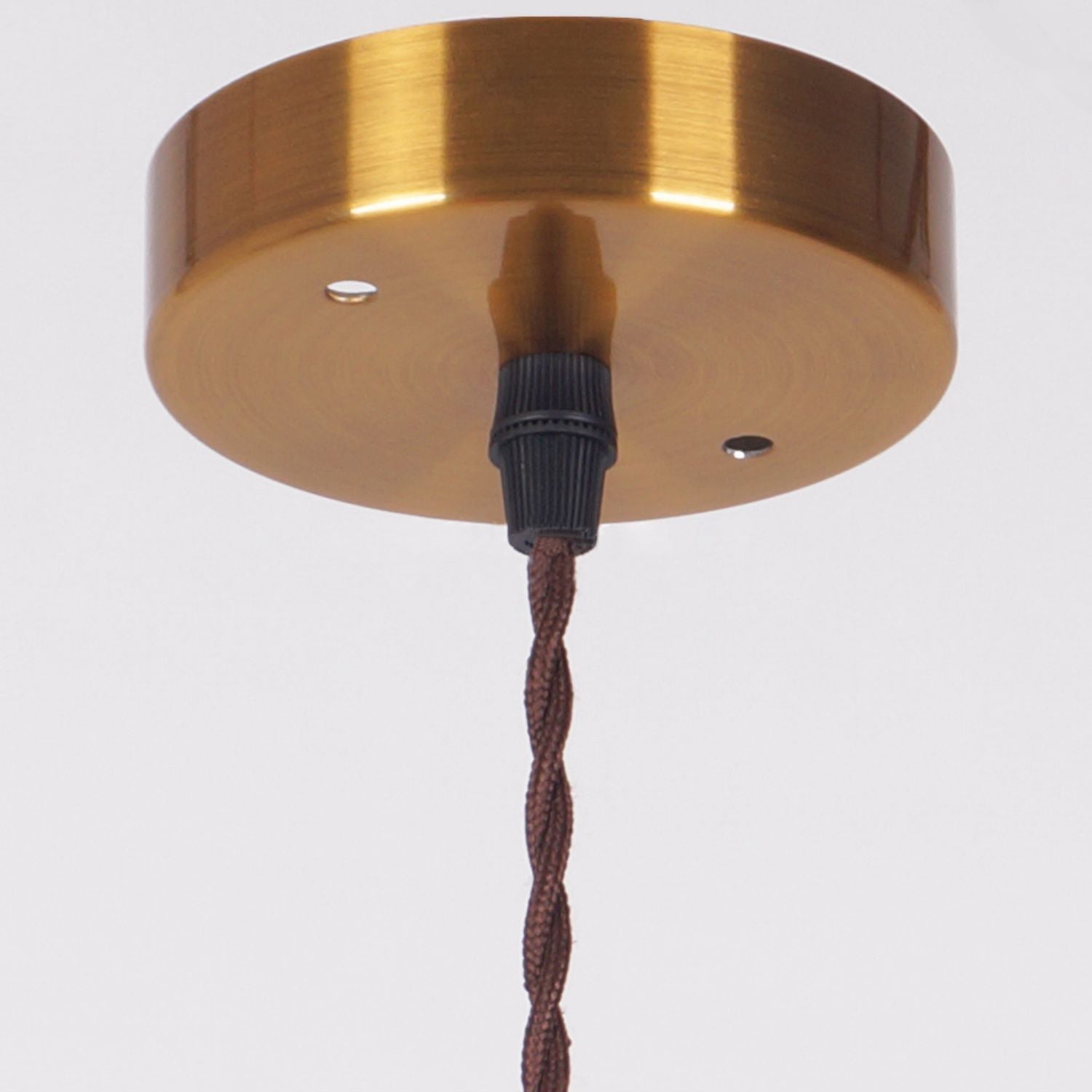 Vevyniel Rustic Saucer Shade Metal Pendant Light - Lamp Copper