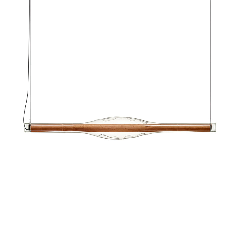 Arisha Design Linea Metallo Acrilico Lampade a Sospensione Marrone