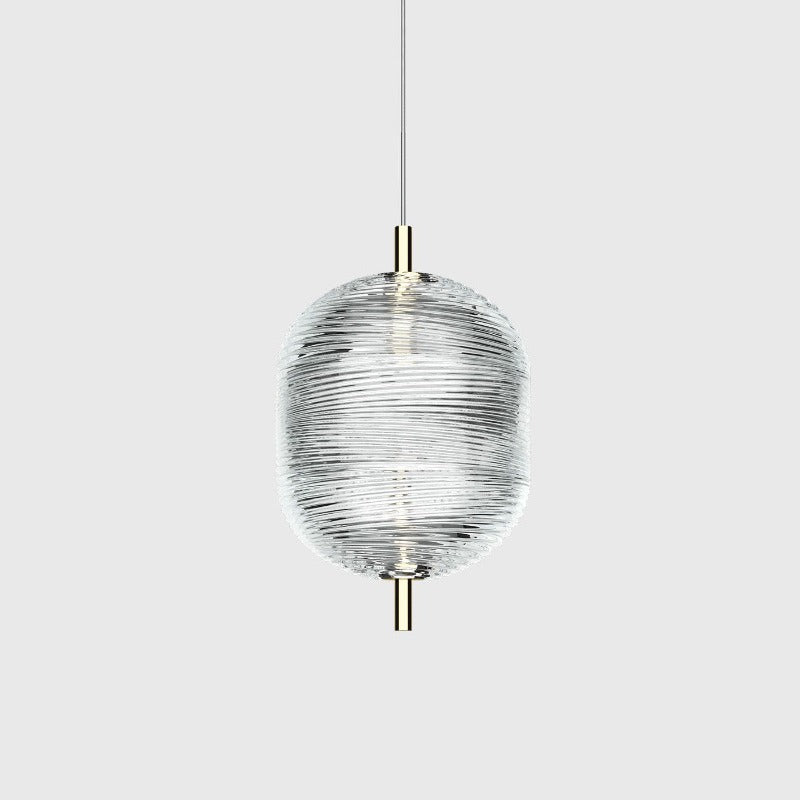 Valentina Design Metallo/Vetro Lampada a Sospensione Soggiorno