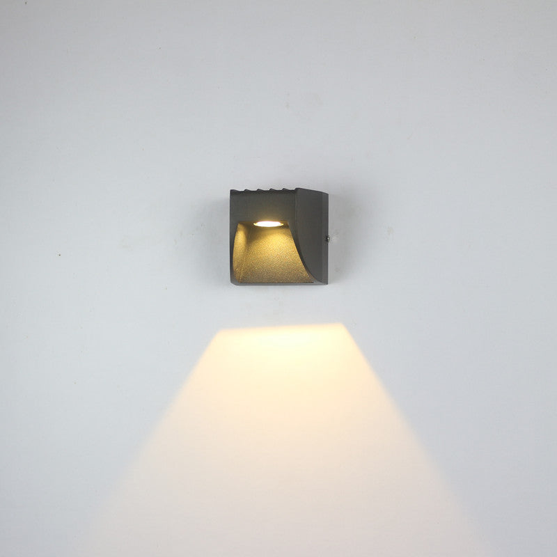 Ray Minimalista Su Giù Metallo Applique da Esterno