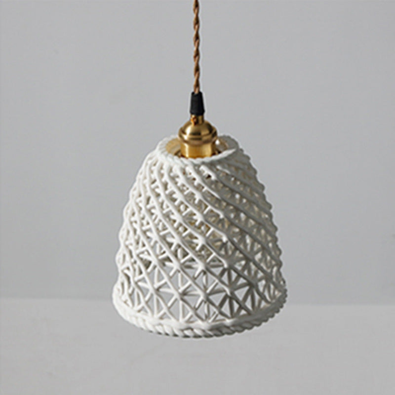 Valentina Moderno Ceramica/Metallo Sospensione Bianco/Blu Soggiorno/Camera da letto