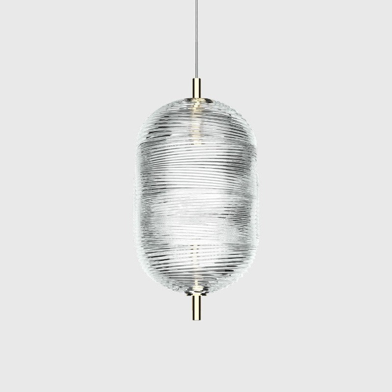 Valentina Design Metallo/Vetro Lampada a Sospensione Soggiorno