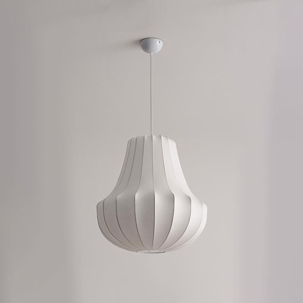 Ritta Artificiale Tessuto Lampade a Sospensione Metallo Tessuto