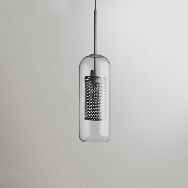 Arisha Lampade a Sospensione Metallo/Vetro Oro Globo/Cilindro Contemporaneo