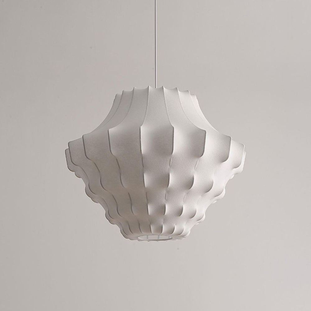 Ritta Artificiale Tessuto Lampade a Sospensione Metallo Tessuto