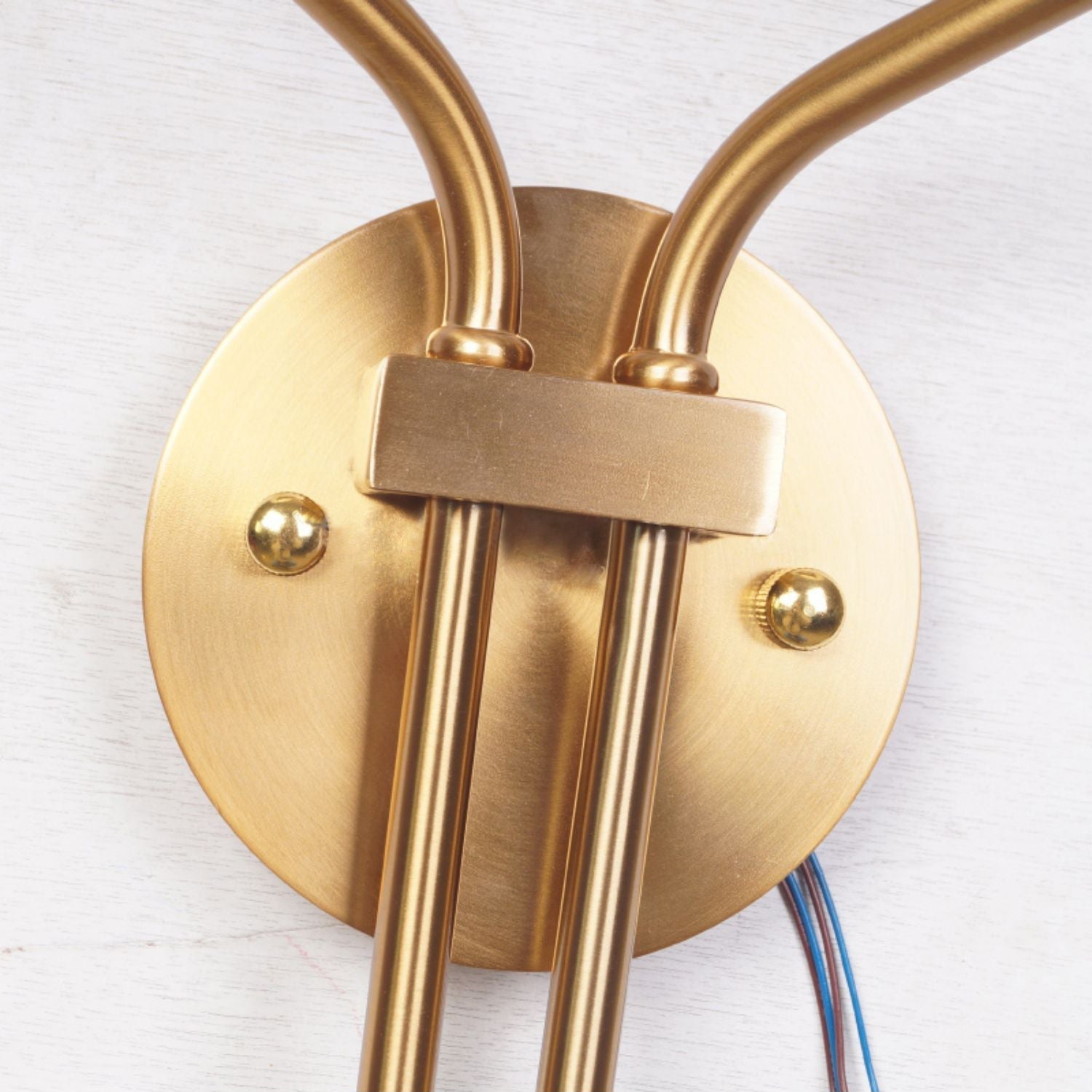 Ulcaran Vintage Industrial Metal Fabric Wall Lamp - Lamp Copper