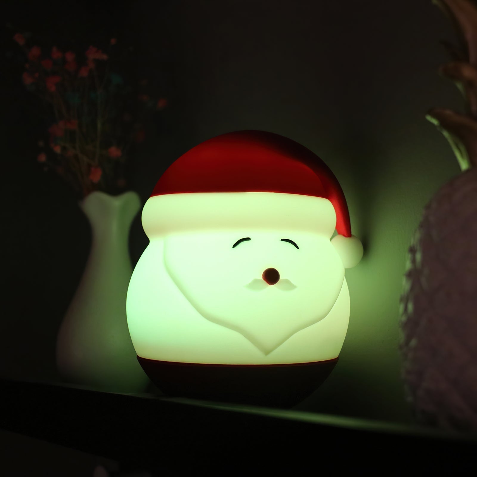 Santa Claus Night Light (built-in battery) - Lamp Copper