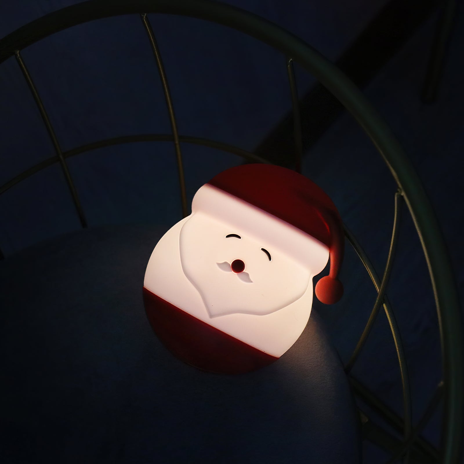 Santa Claus Night Light (built-in battery) - Lamp Copper