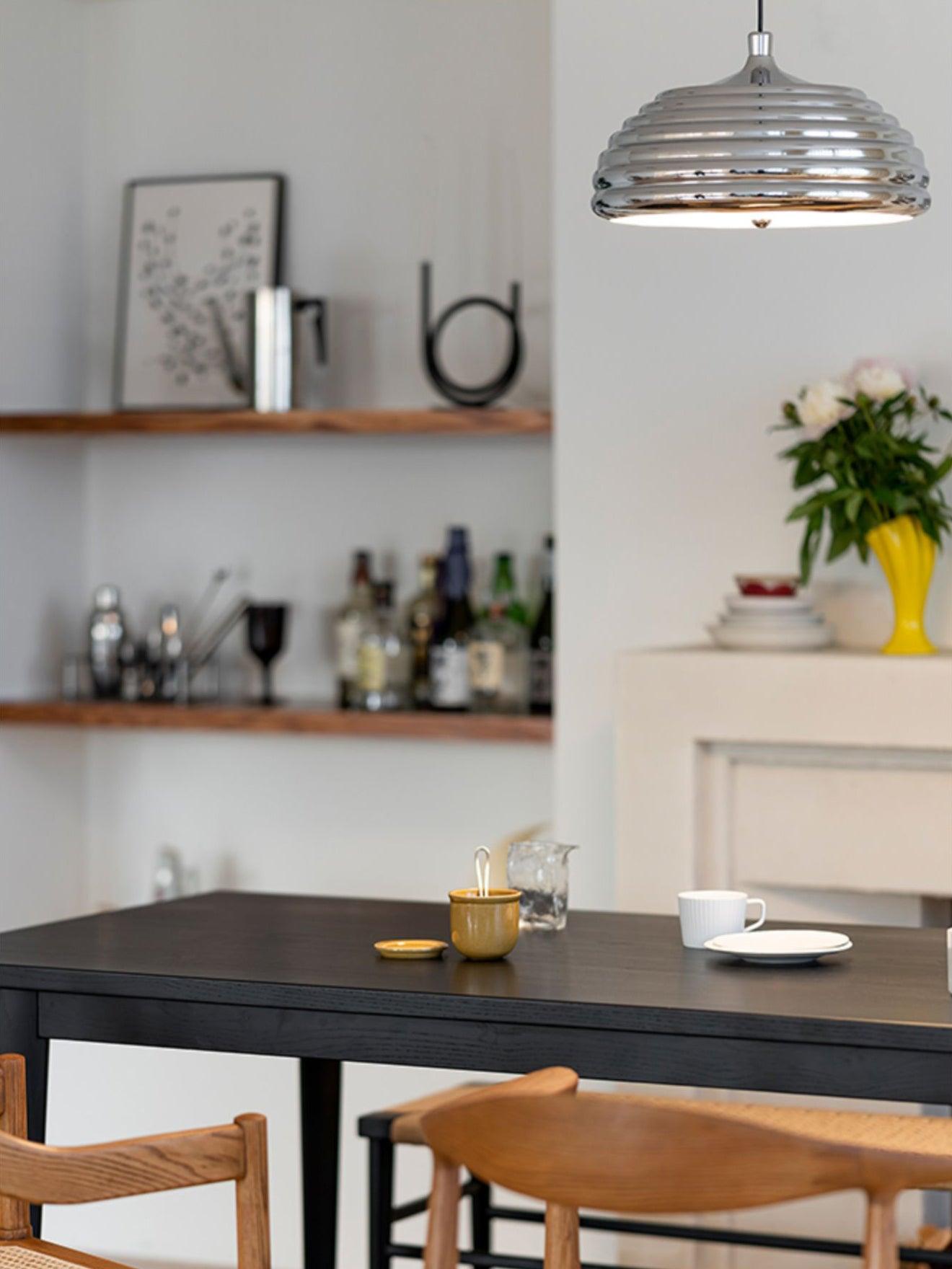 Saturno Chrome Pendant Lamp - Blowlighting